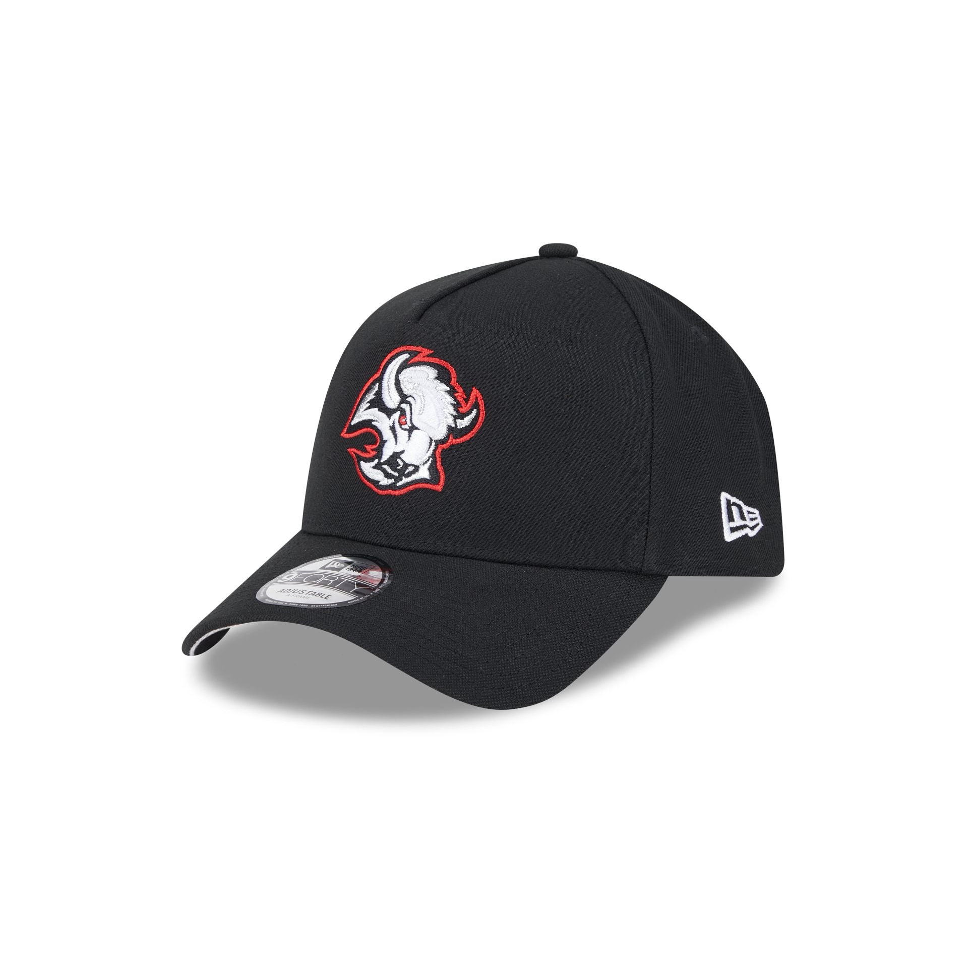 new era Black Team 9FORTY A-Frame Snapback
