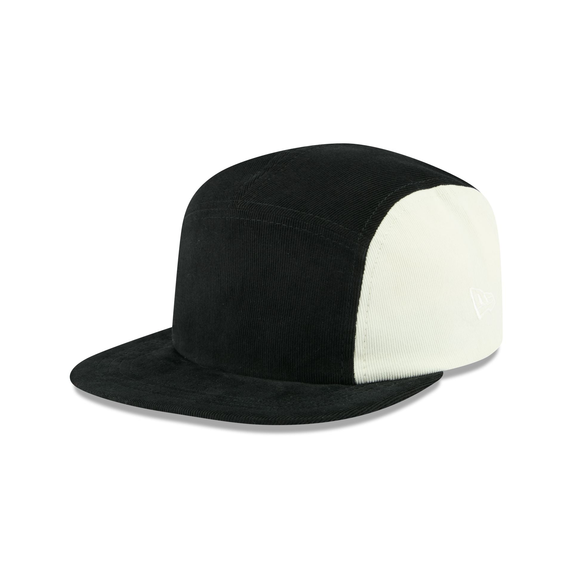 new era Black White Cord Camper Strapback
