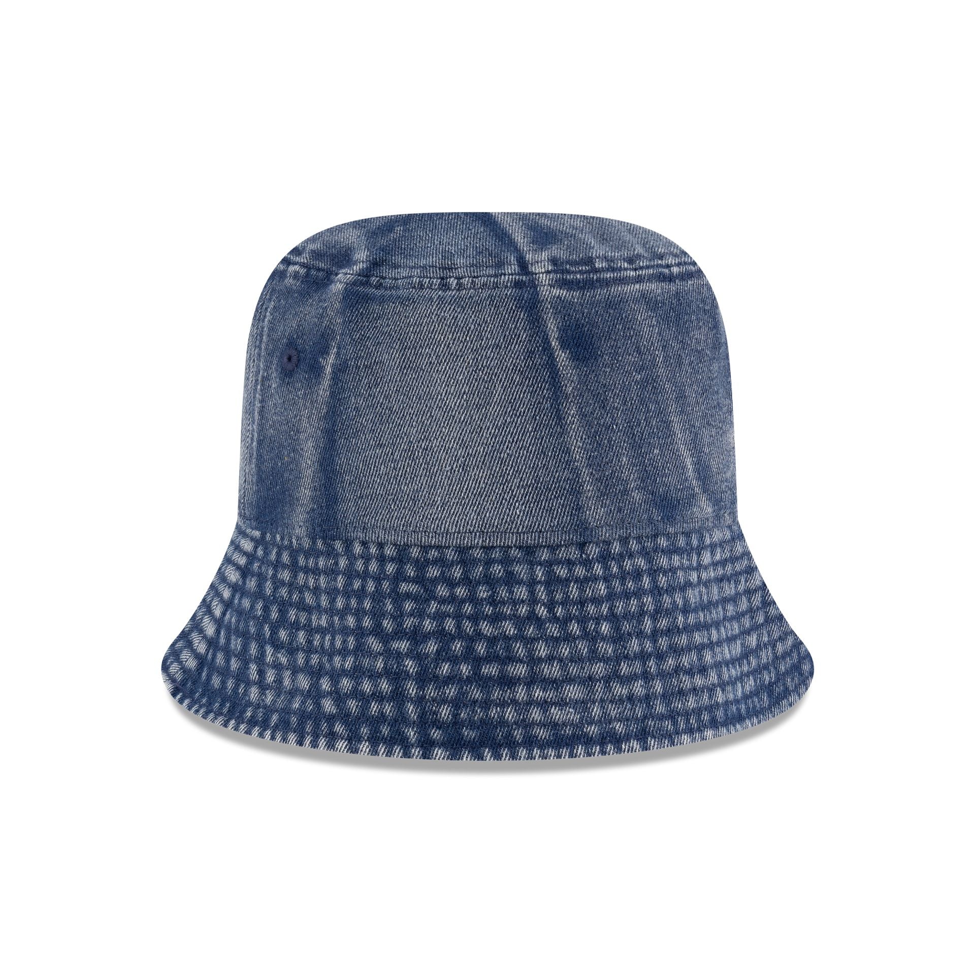 New Era Blue Denim Bucket Hat