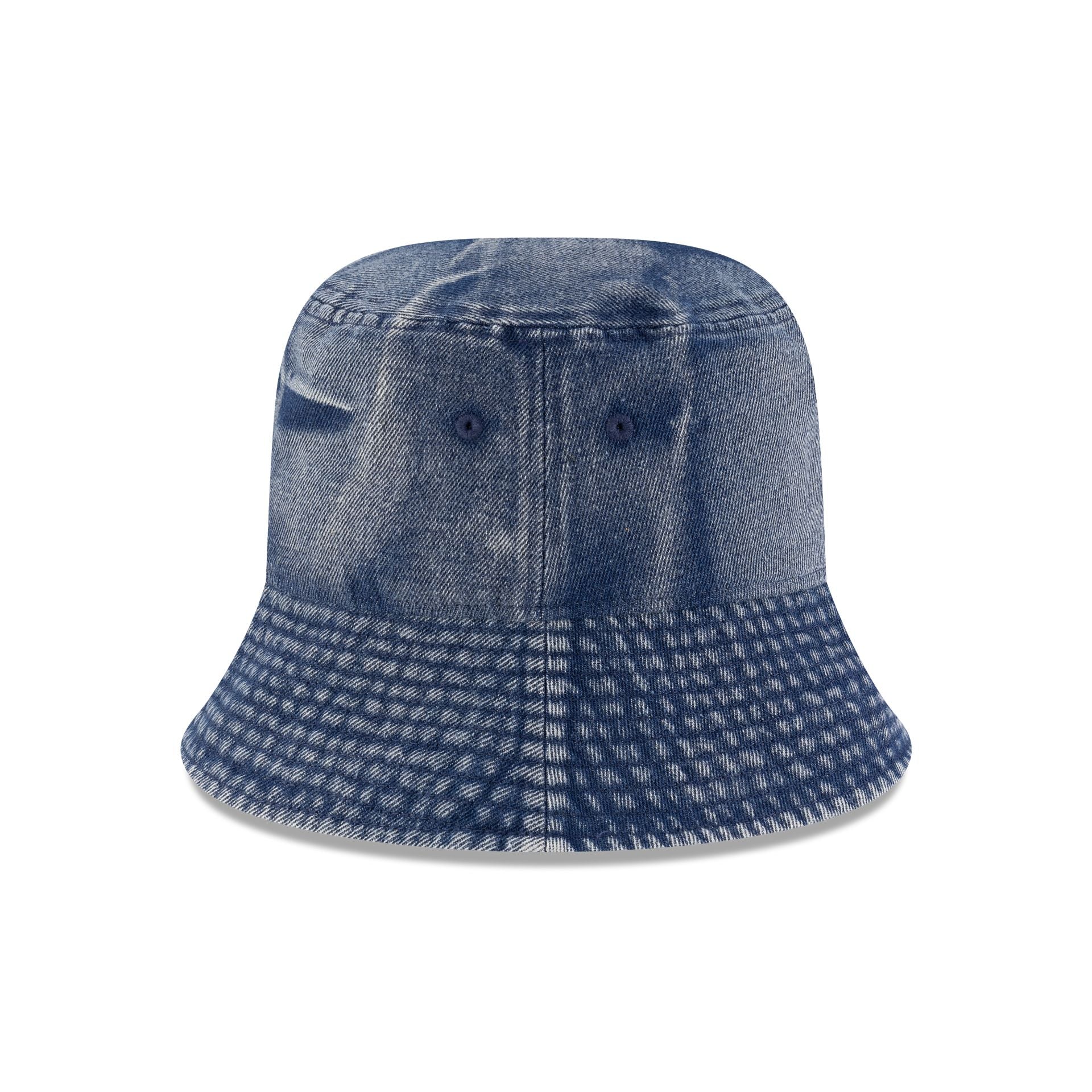 New Era Blue Denim Bucket Hat