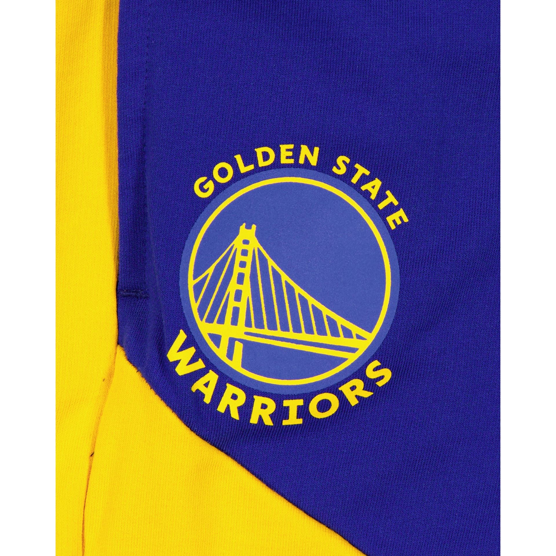 New Era Blue Oversized Panel Shorts