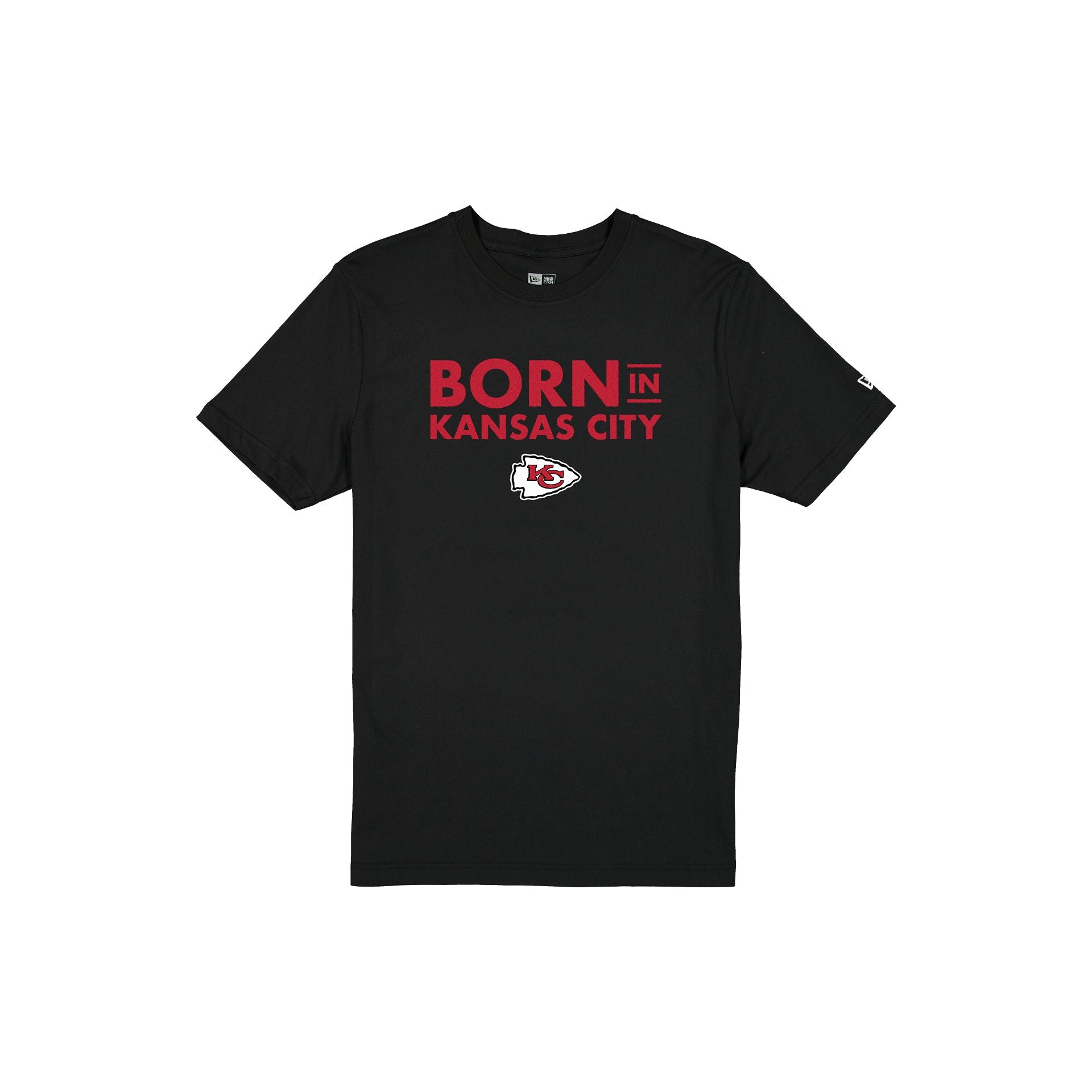 new era Born in Kansas City Black T-Shirt