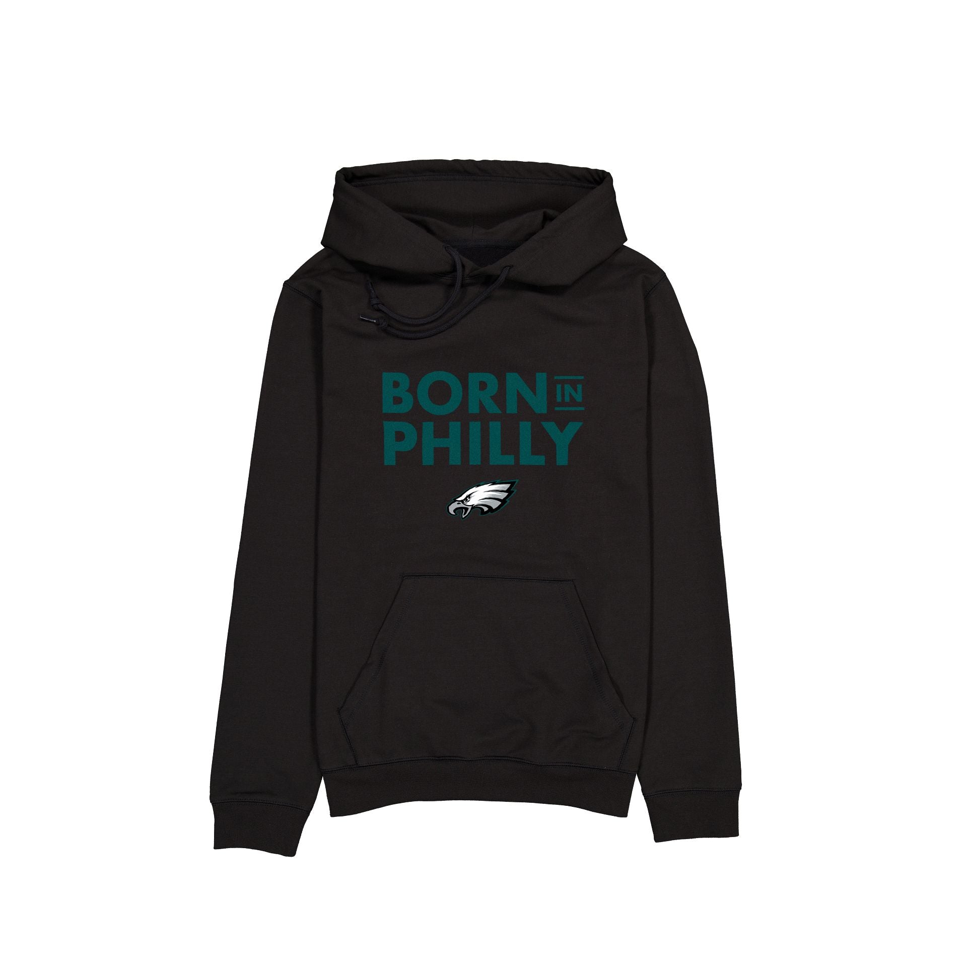 new era Born in Philly Black Hoodie