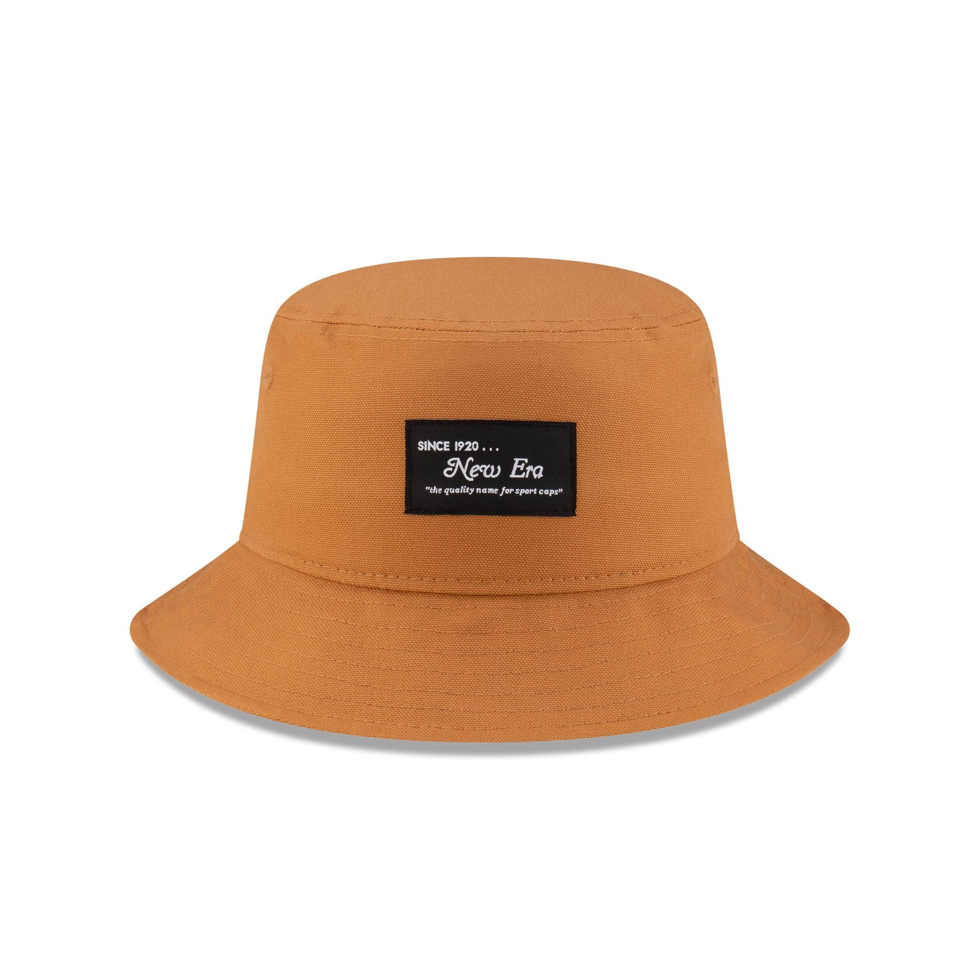 New Era Brown Duck Canvas Bucket Hat