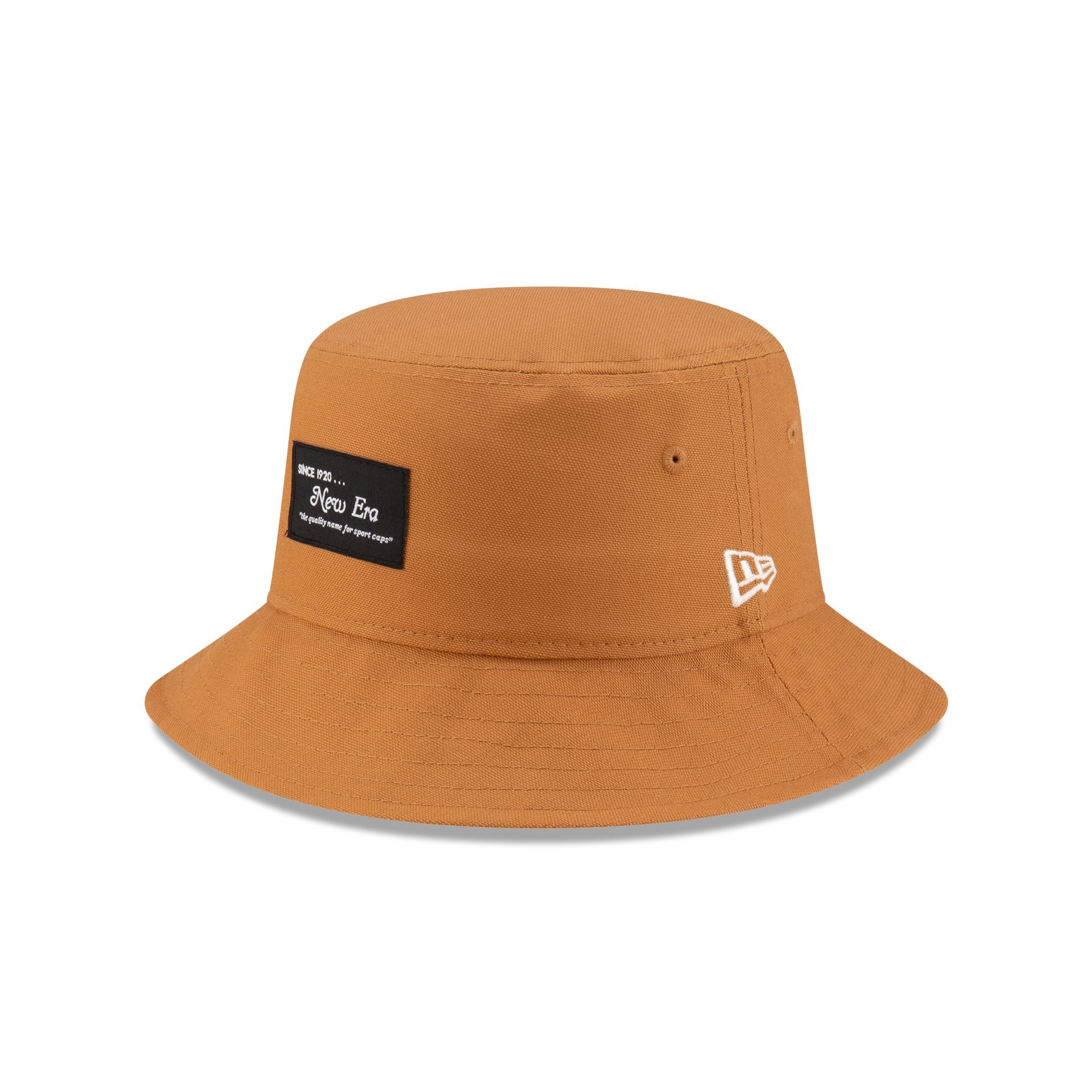 new era Brown Duck Canvas Bucket Hat
