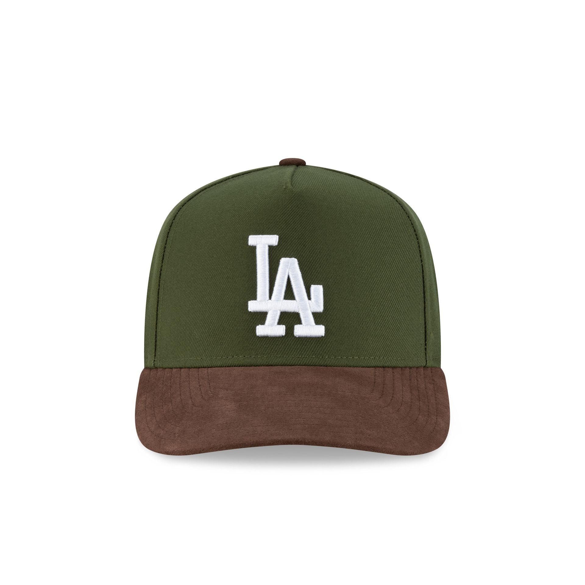 New Era Brown Suede Visor 9FORTY A-Frame Snapback