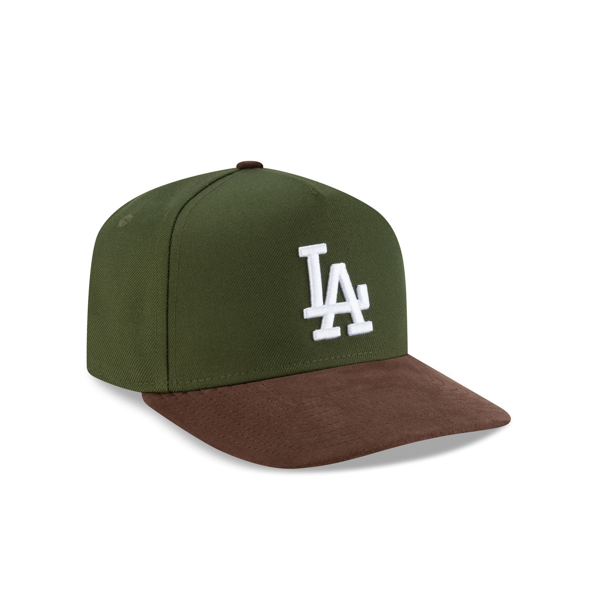 New Era Brown Suede Visor 9FORTY A-Frame Snapback