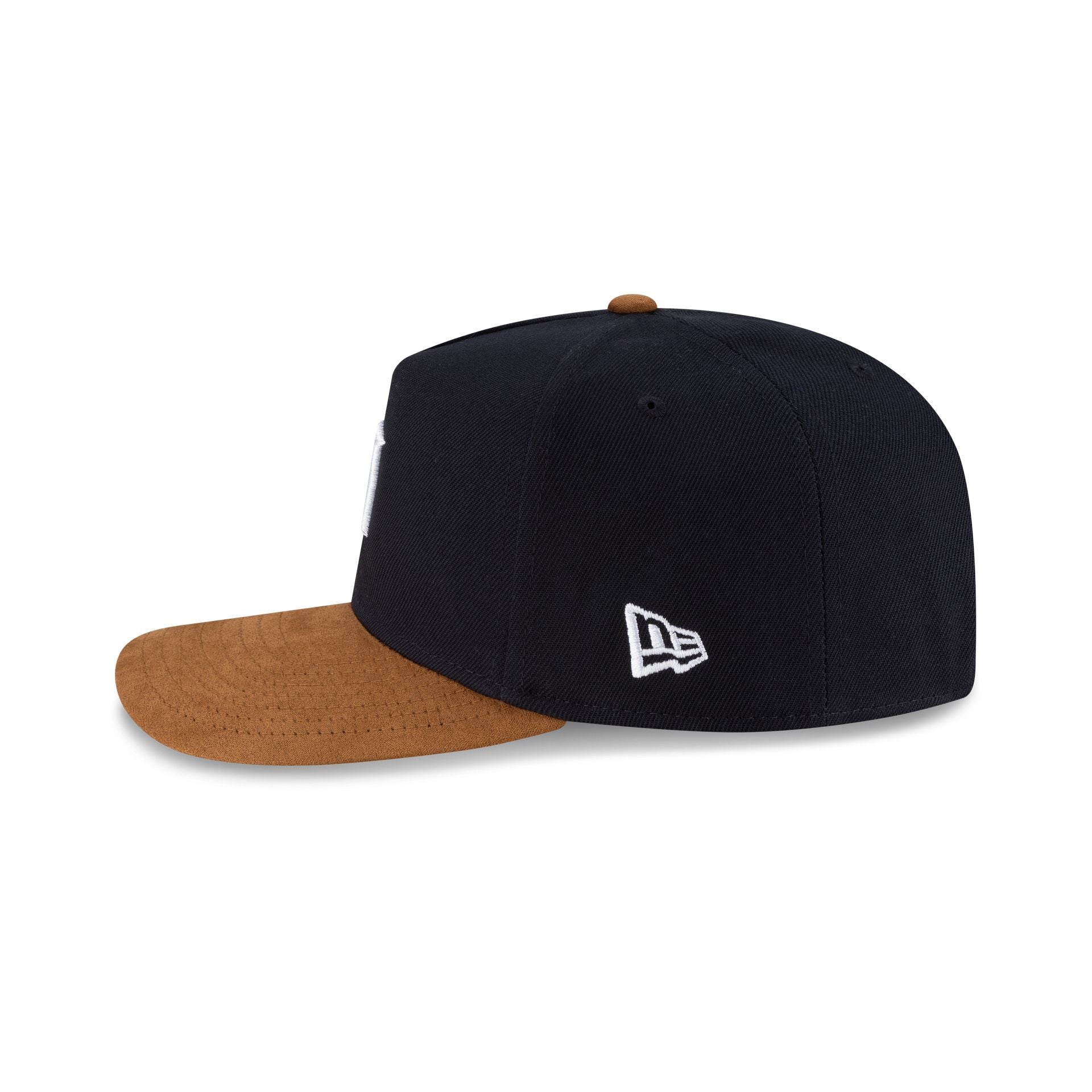 New Era Brown Suede Visor 9FORTY A-Frame Snapback