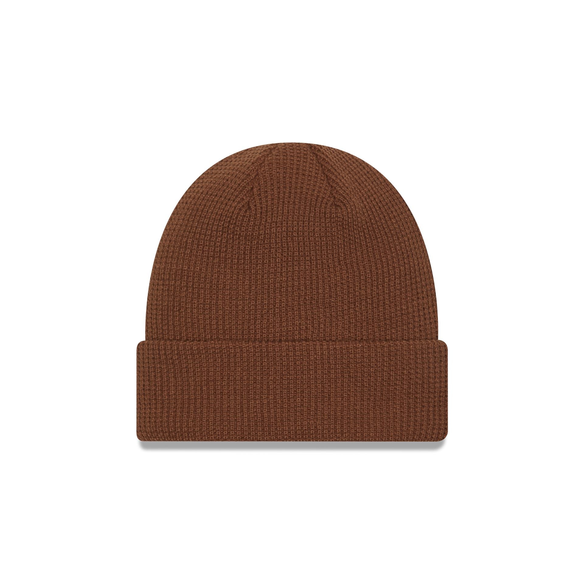 New Era Brown Waffle Knit Beanie