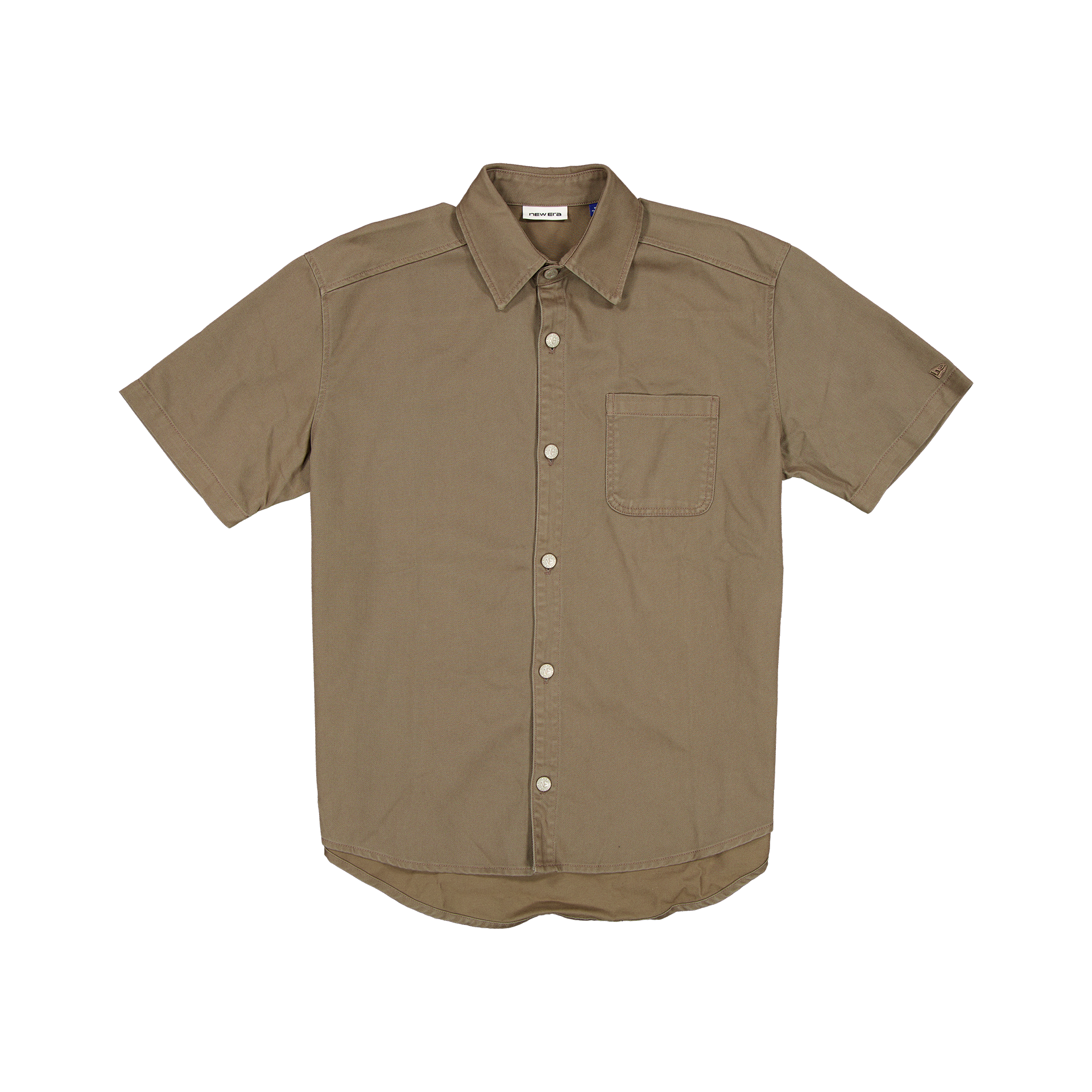 new era Brushed Cotton Falcon Button Up Shirt