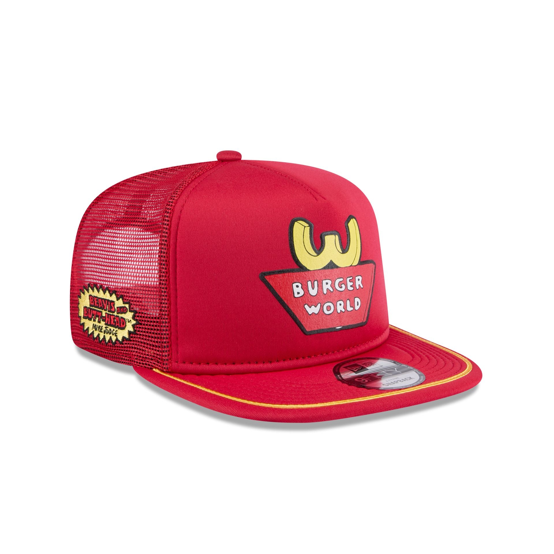 new era Burger World 9FIFTY A-Frame Trucker