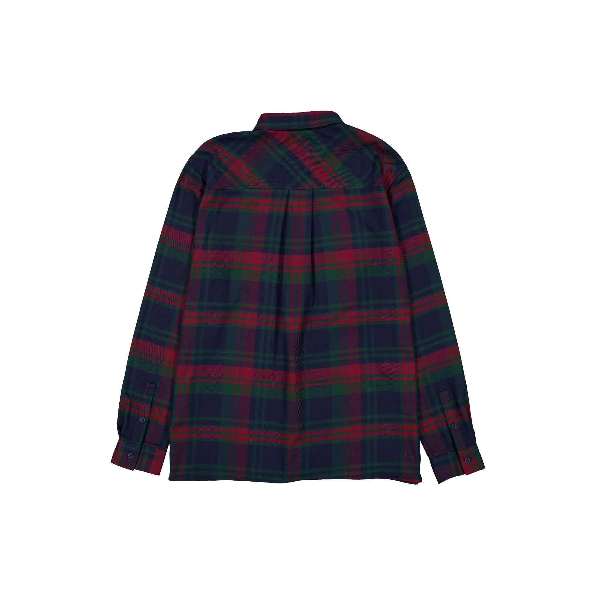 New Era Check Long-Sleeve Polo