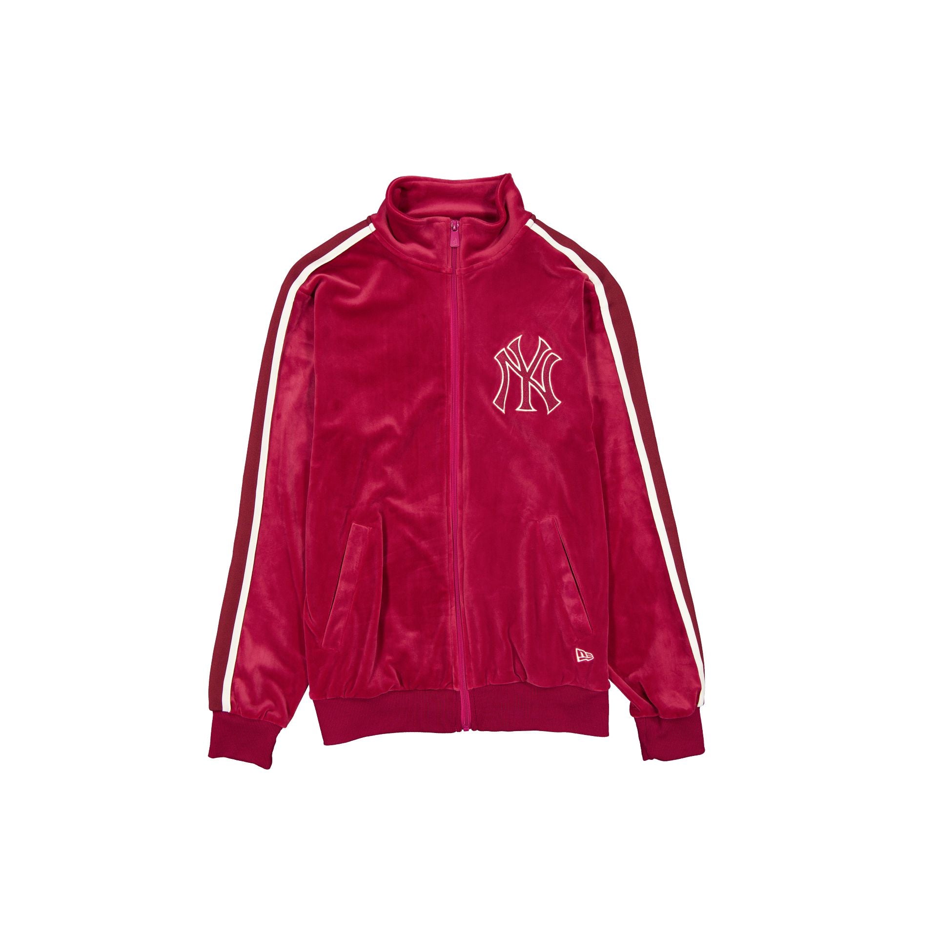 new era Cherry Jam Velour Track Jacket