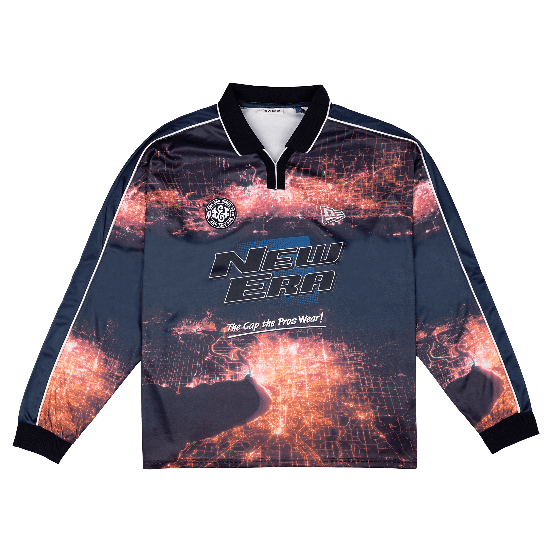 new era City of Light Long Sleeve Soccer Jersey