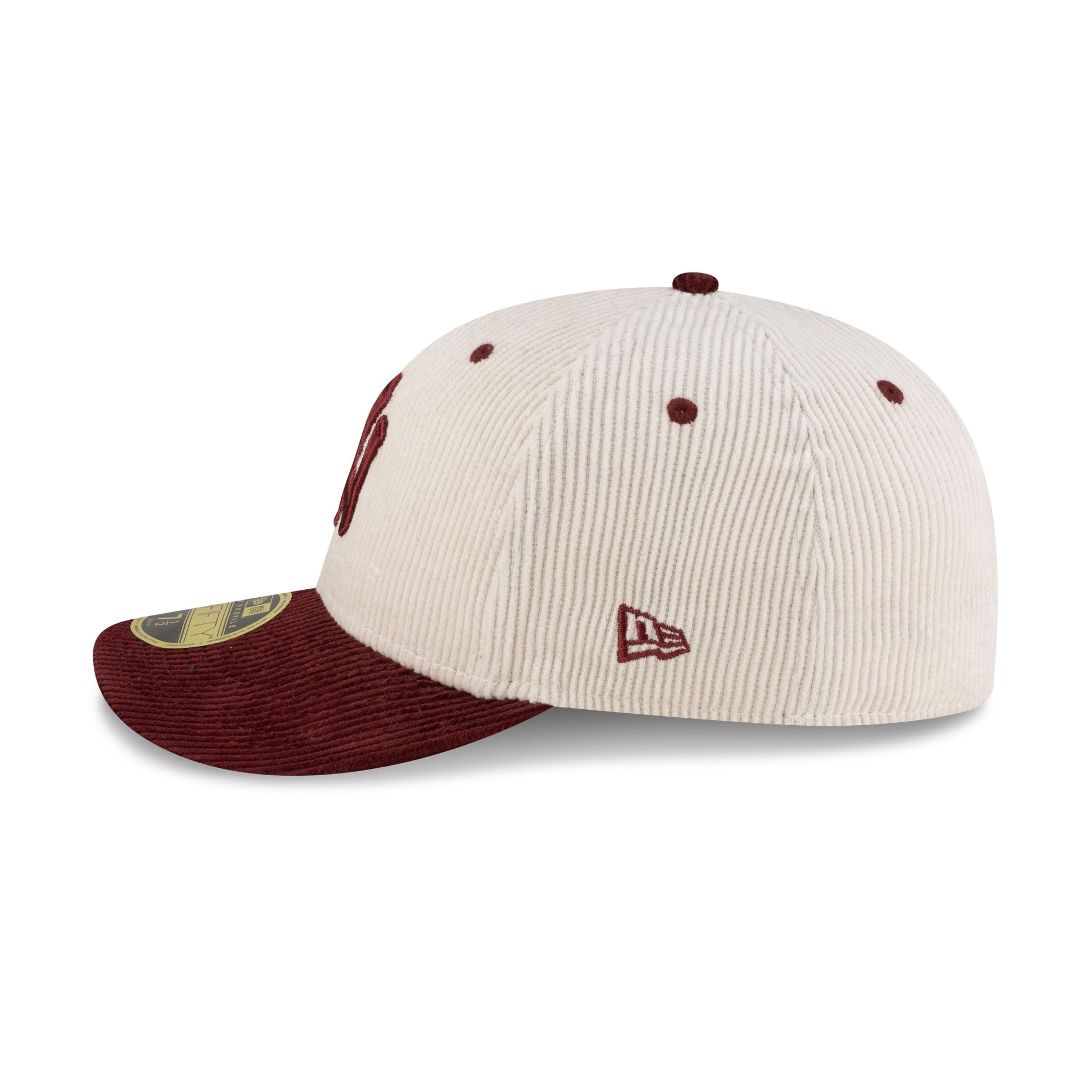New Era Cord Cream Low Profile 59FIFTY Fitted