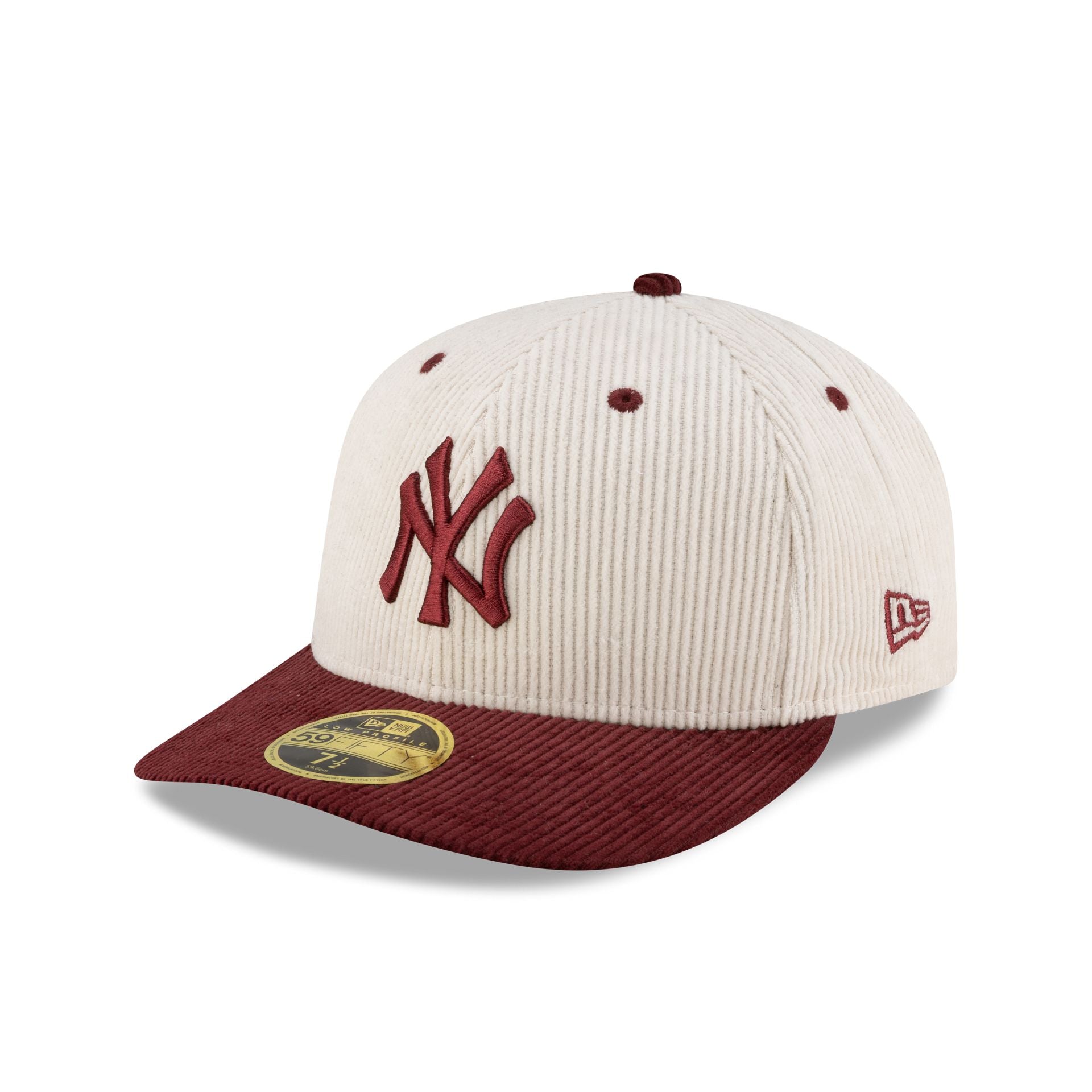 New Era Cord Cream Low Profile 59FIFTY Fitted