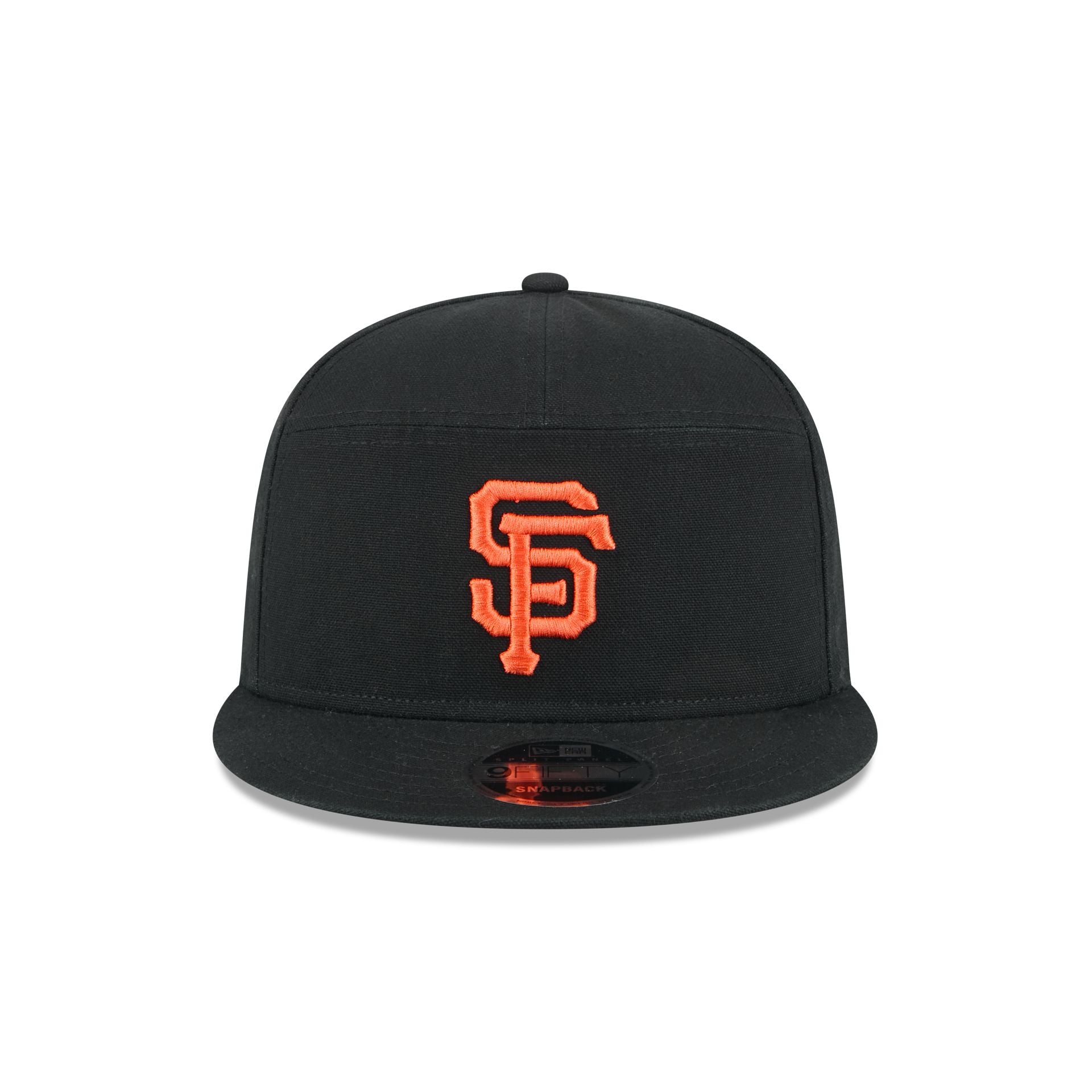 New Era Cotton Canvas Split Panel 9FIFTY Trucker