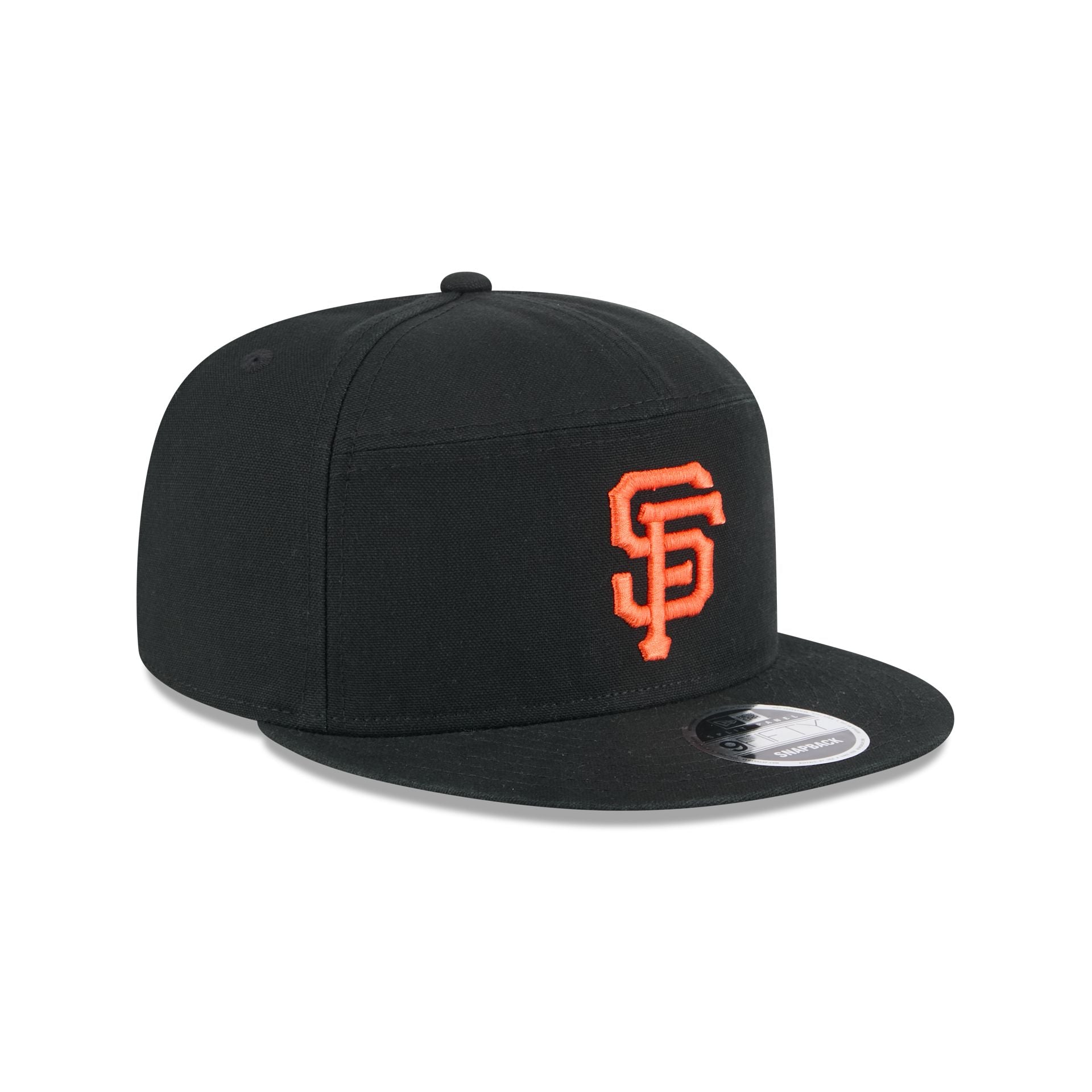 New Era Cotton Canvas Split Panel 9FIFTY Trucker