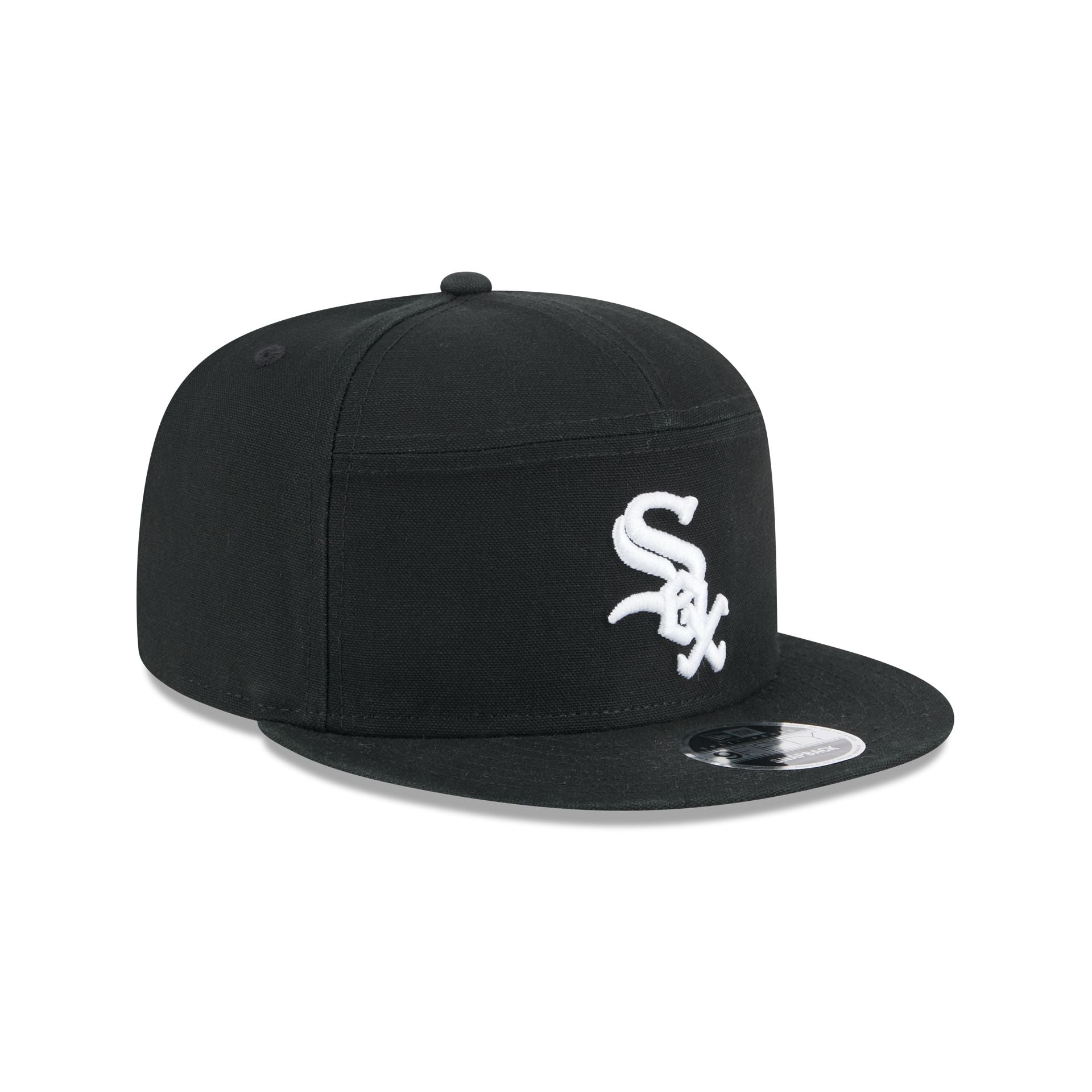 New Era Cotton Canvas Split Panel 9FIFTY Trucker