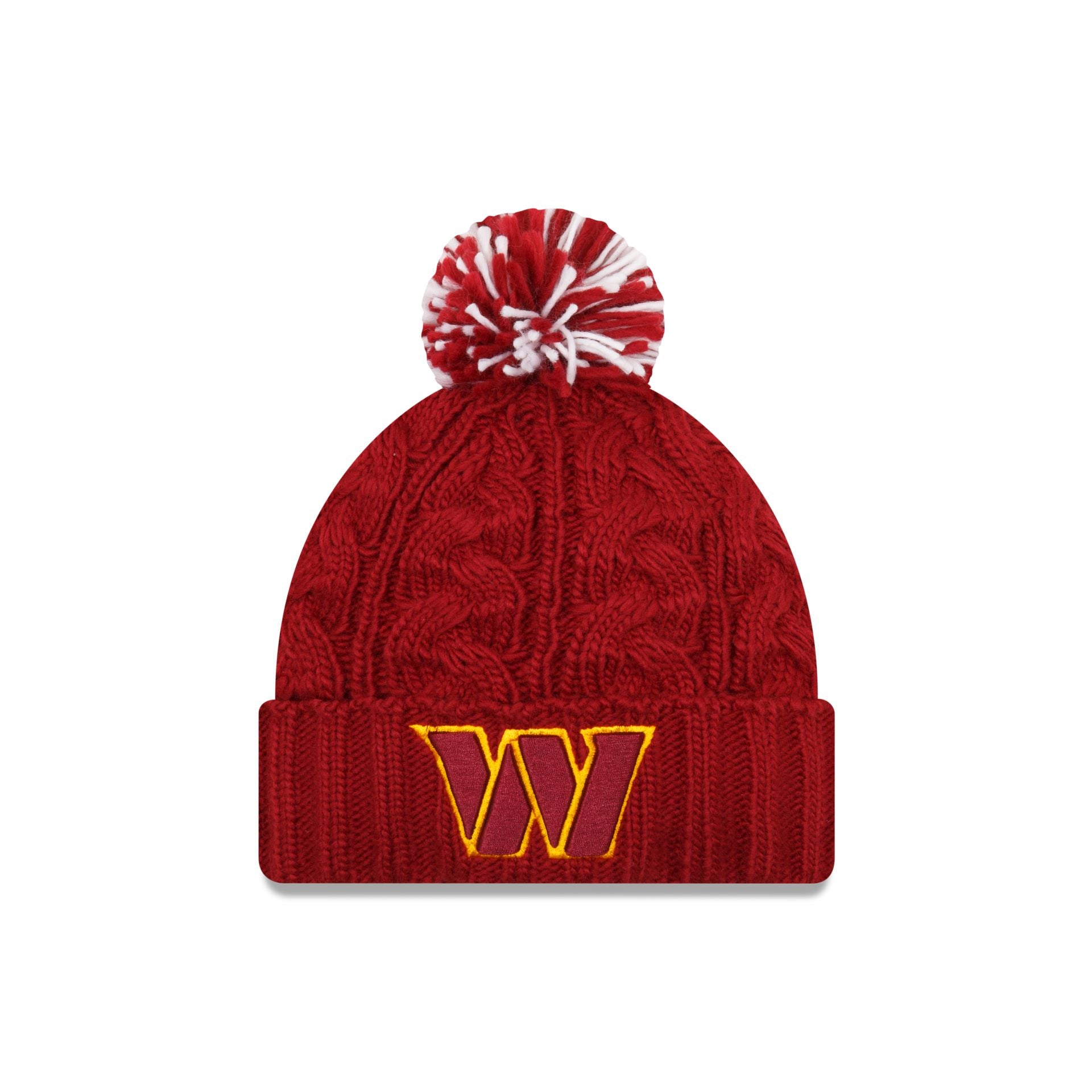 new era Cozy Cable Women's Pom Knit