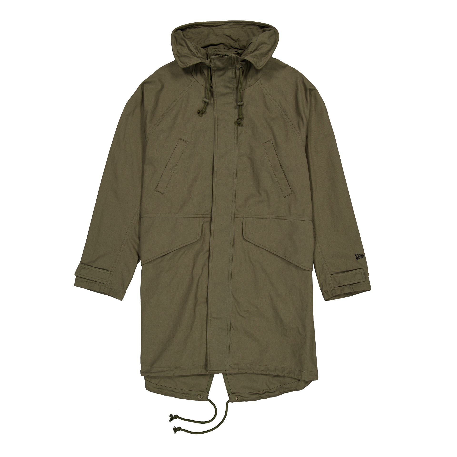 New Era Dark Khaki Fishtail Parka Jacket