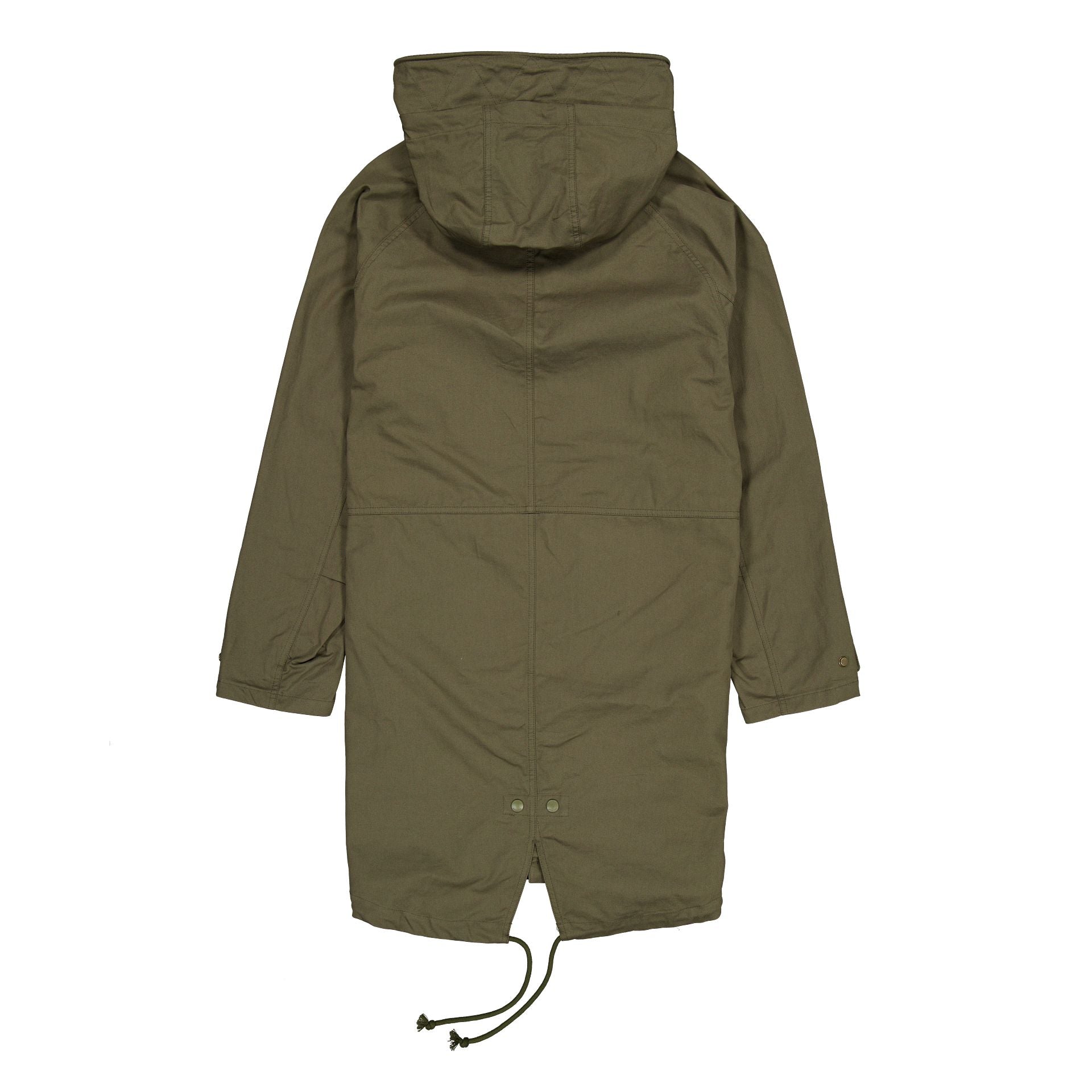 New Era Dark Khaki Fishtail Parka Jacket