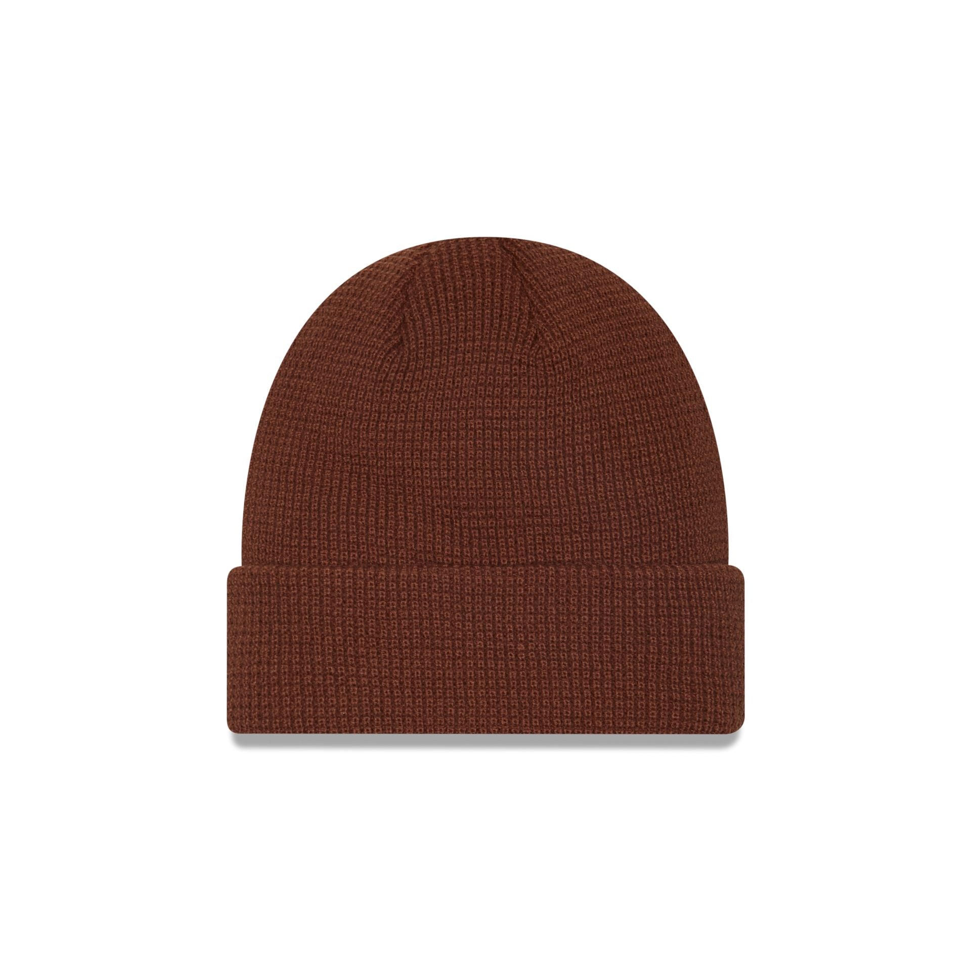 New Era Deep Auburn Waffle Cuff Knit Beanie