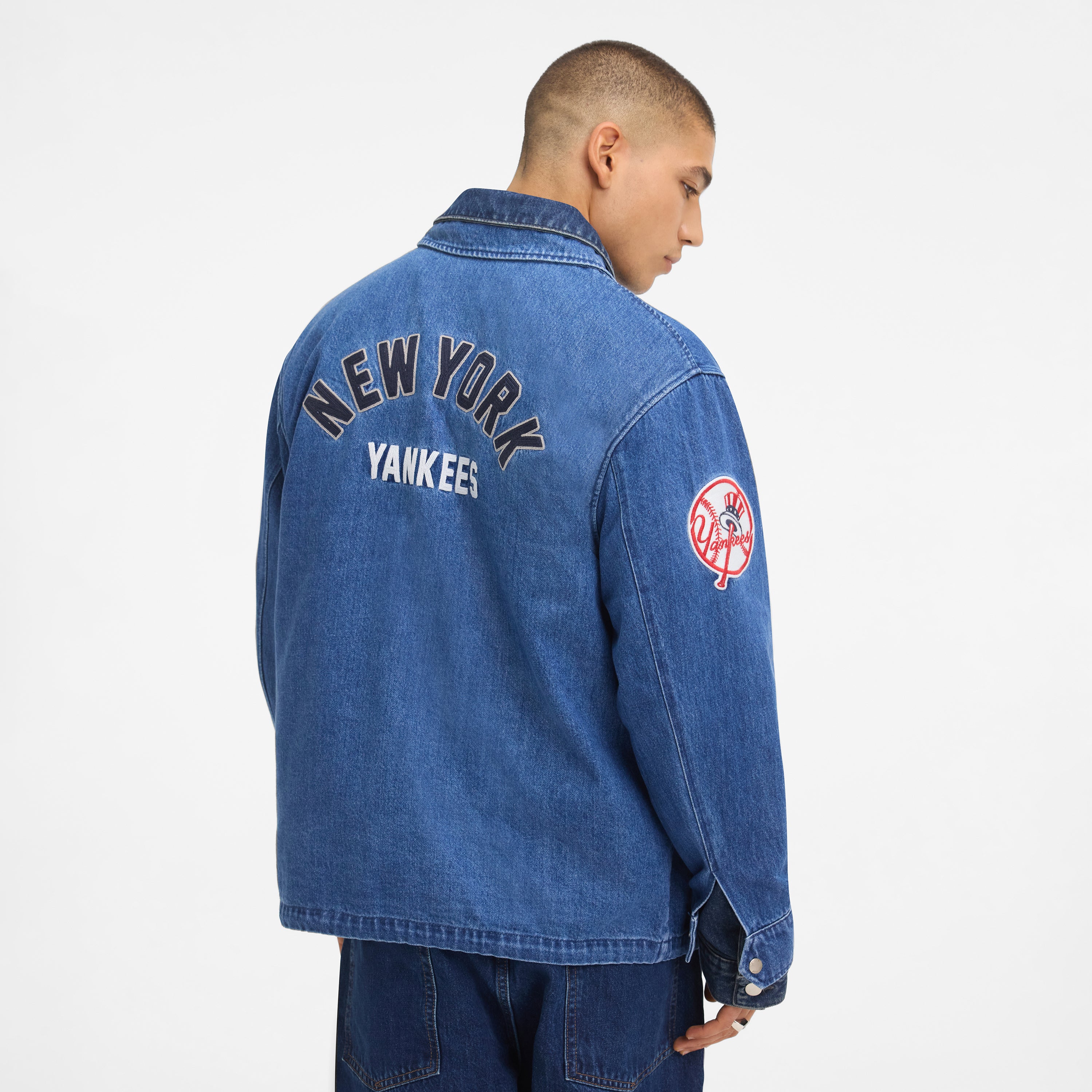 New Era Denim Coach's Jacket