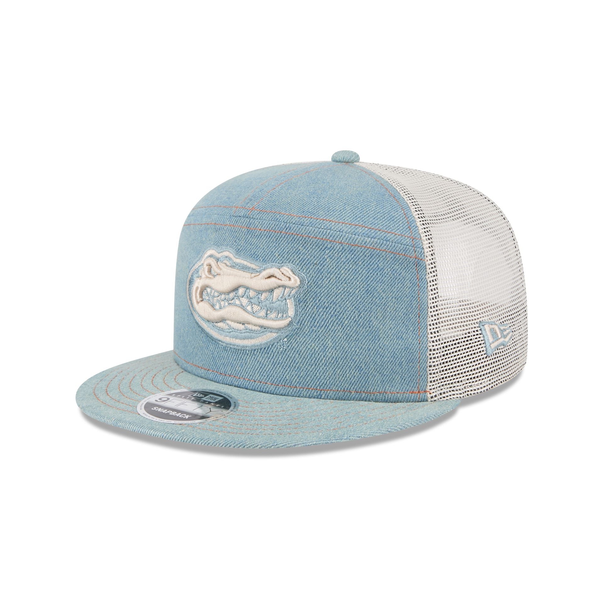 New Era Denim Split Panel 9FIFTY Trucker