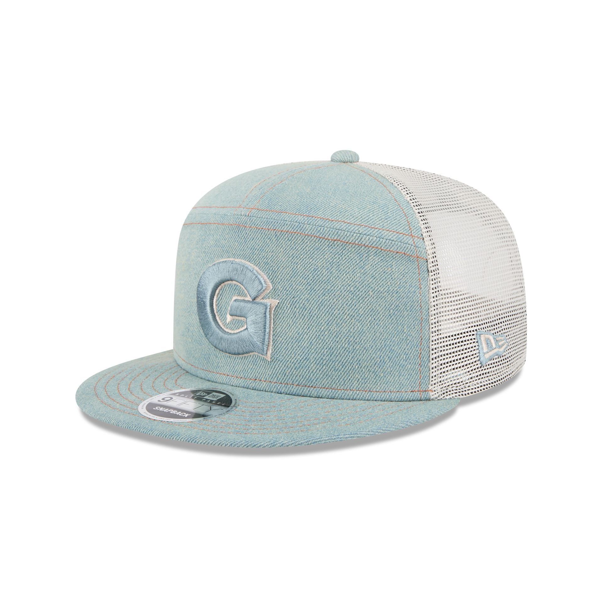 New Era Denim Split Panel 9FIFTY Trucker