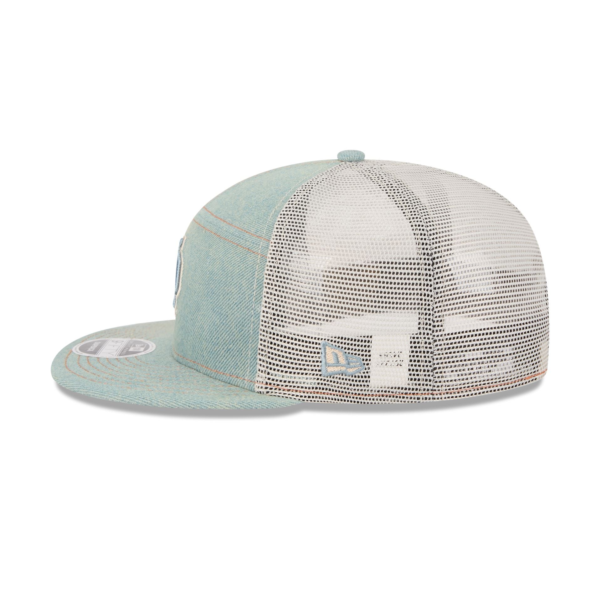 New Era Denim Split Panel 9FIFTY Trucker