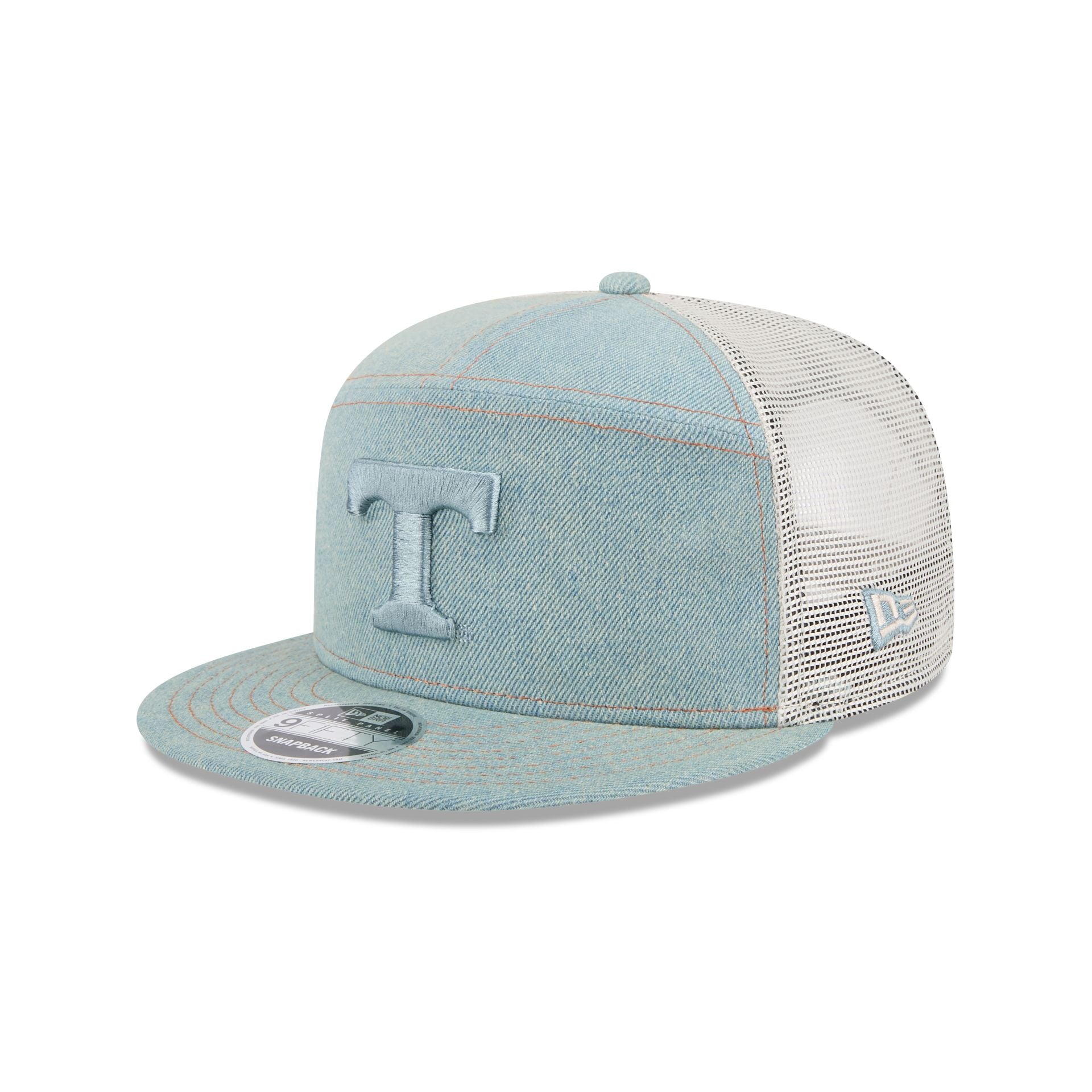 New Era Denim Split Panel 9FIFTY Trucker