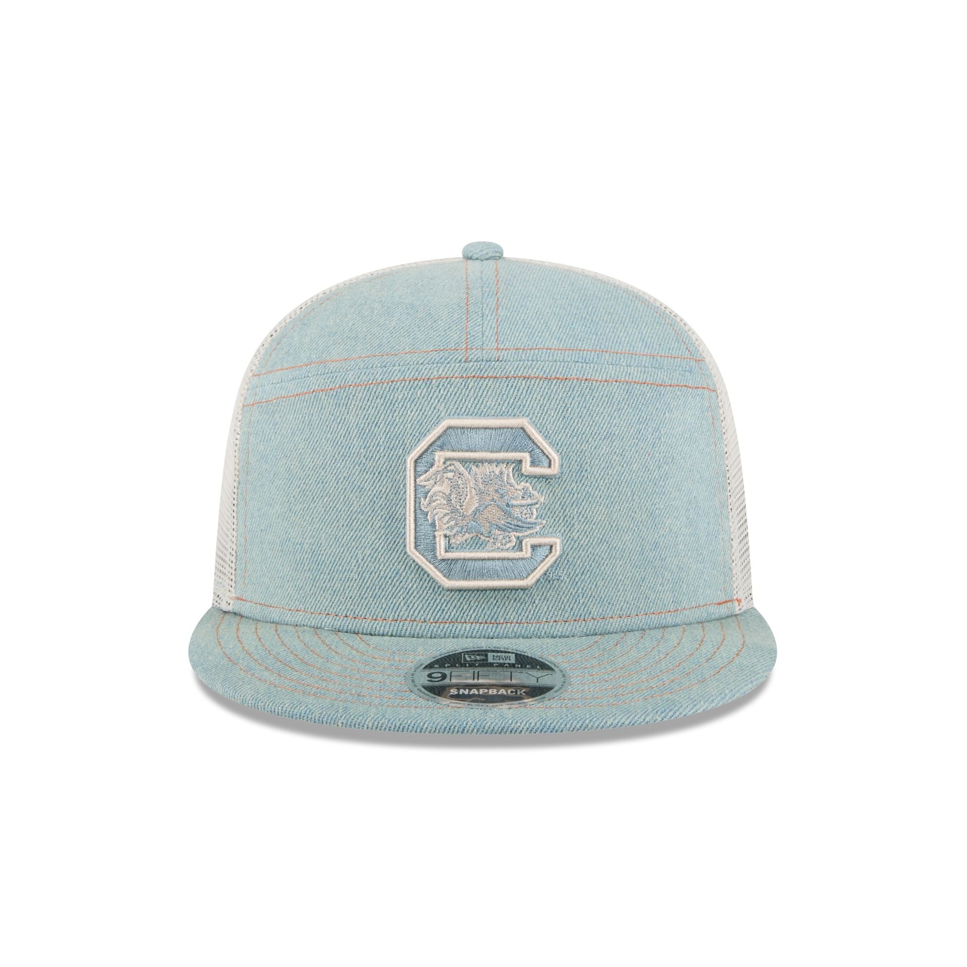 New Era Denim Split Panel 9FIFTY Trucker