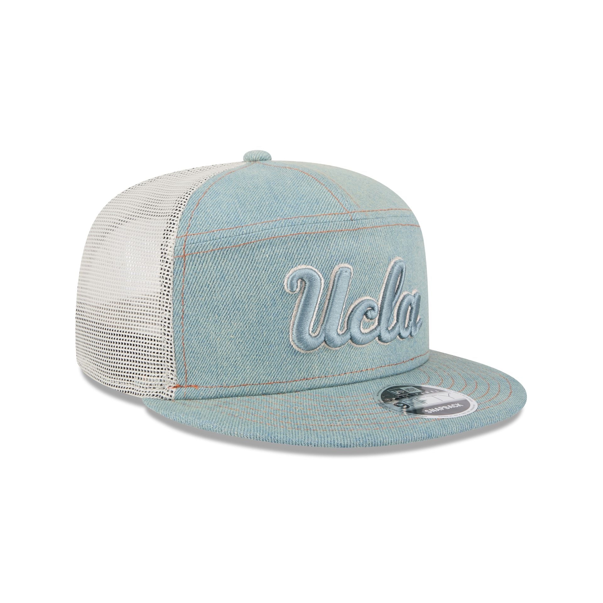 New Era Denim Split Panel 9FIFTY Trucker