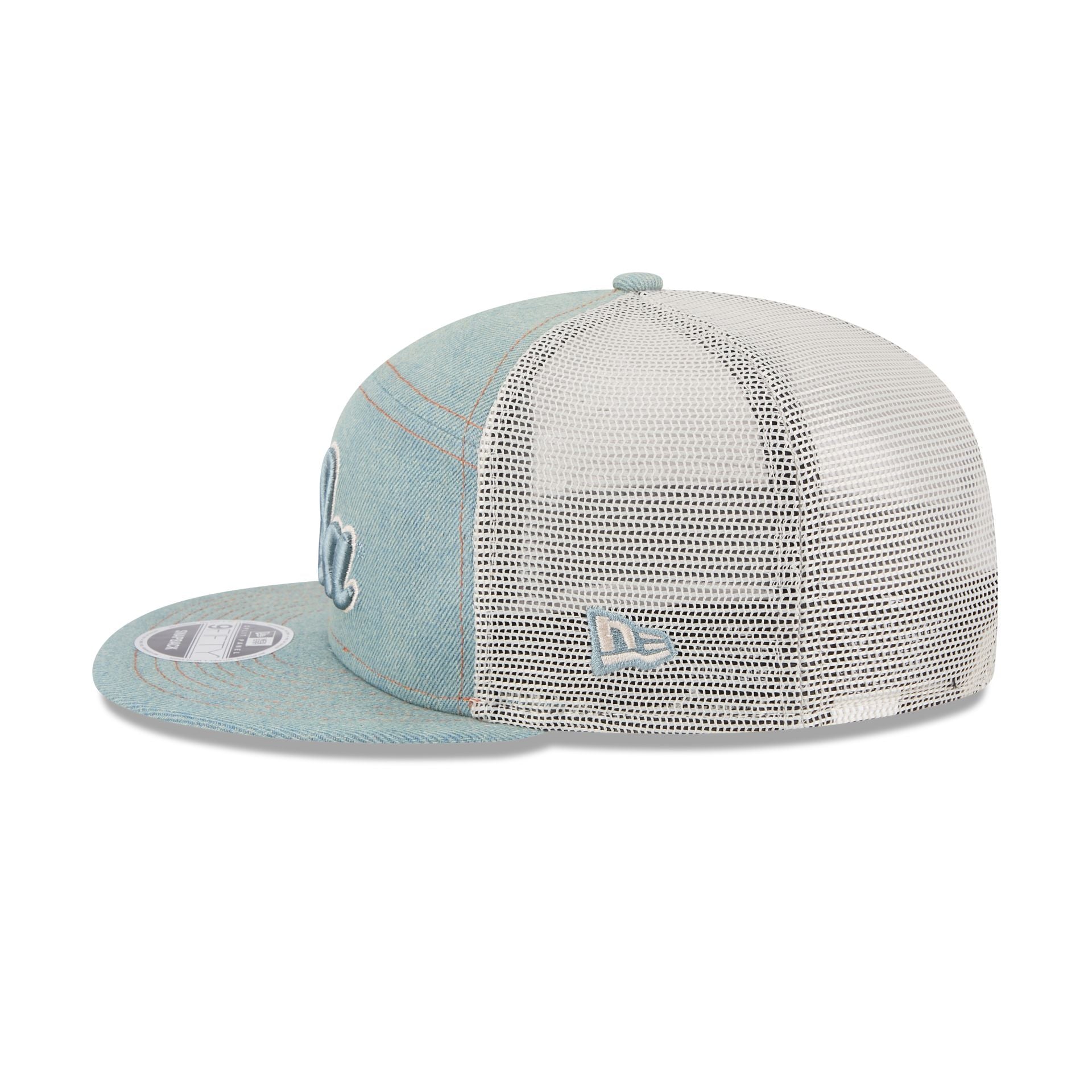 New Era Denim Split Panel 9FIFTY Trucker