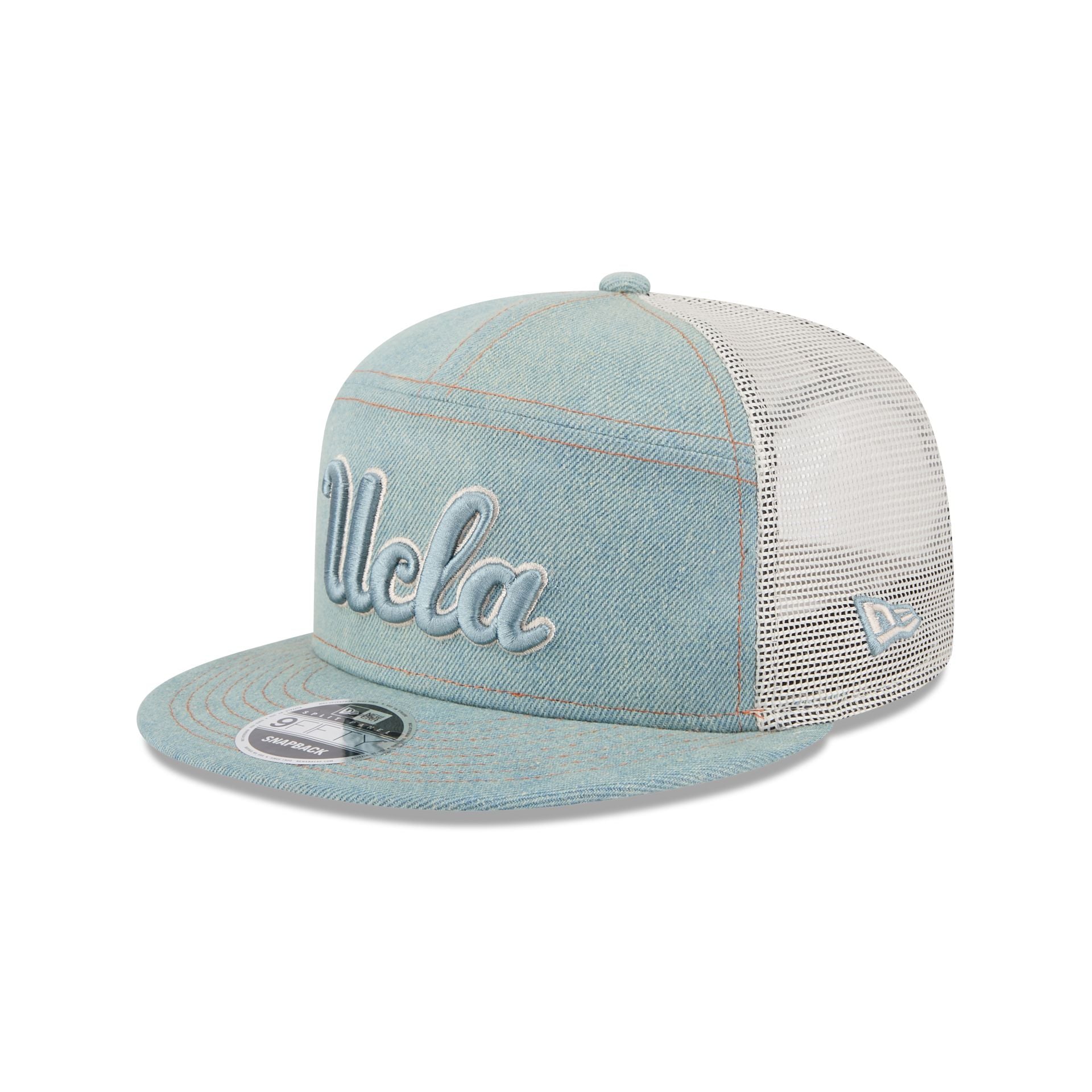 New Era Denim Split Panel 9FIFTY Trucker