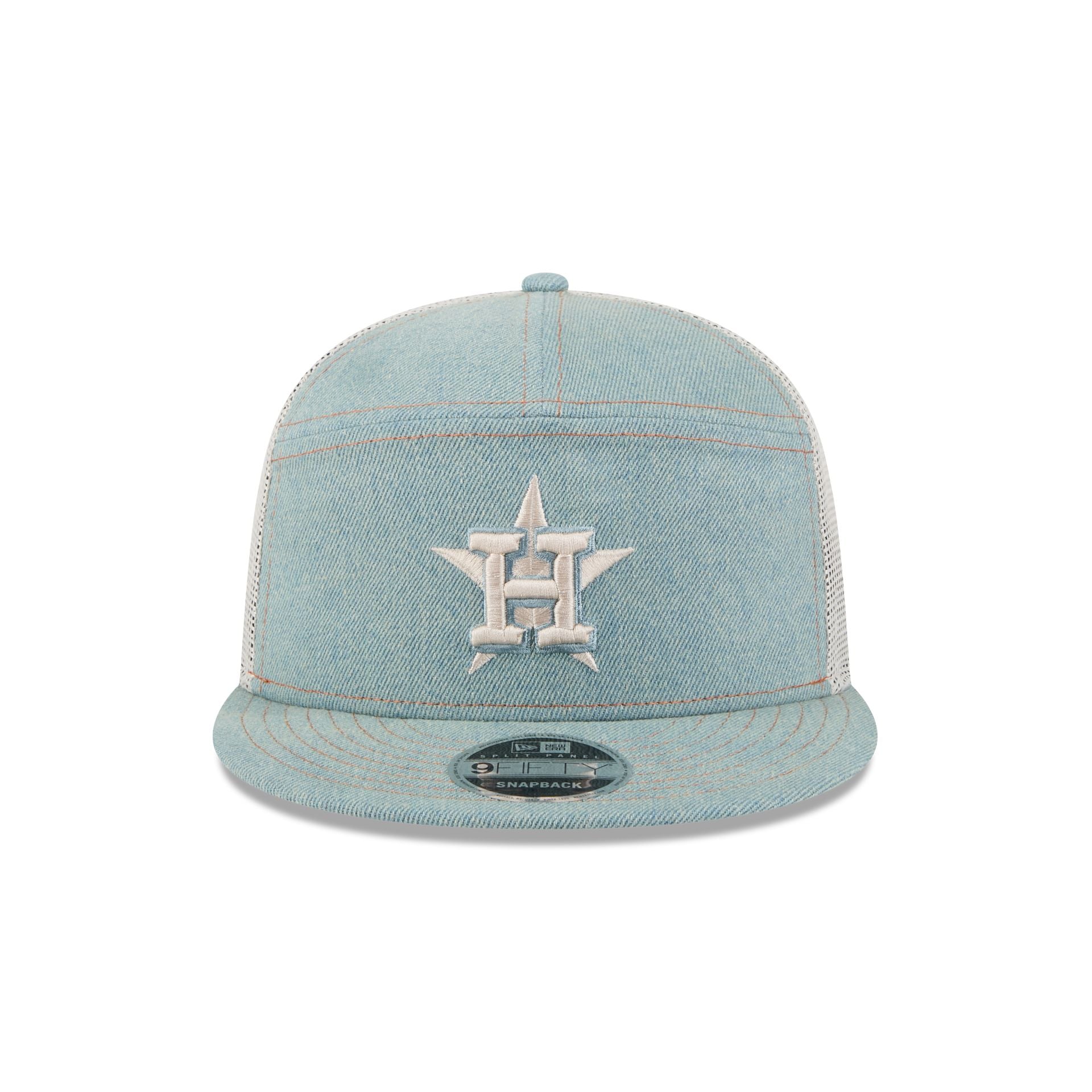 New Era Denim Split Panel 9FIFTY Trucker