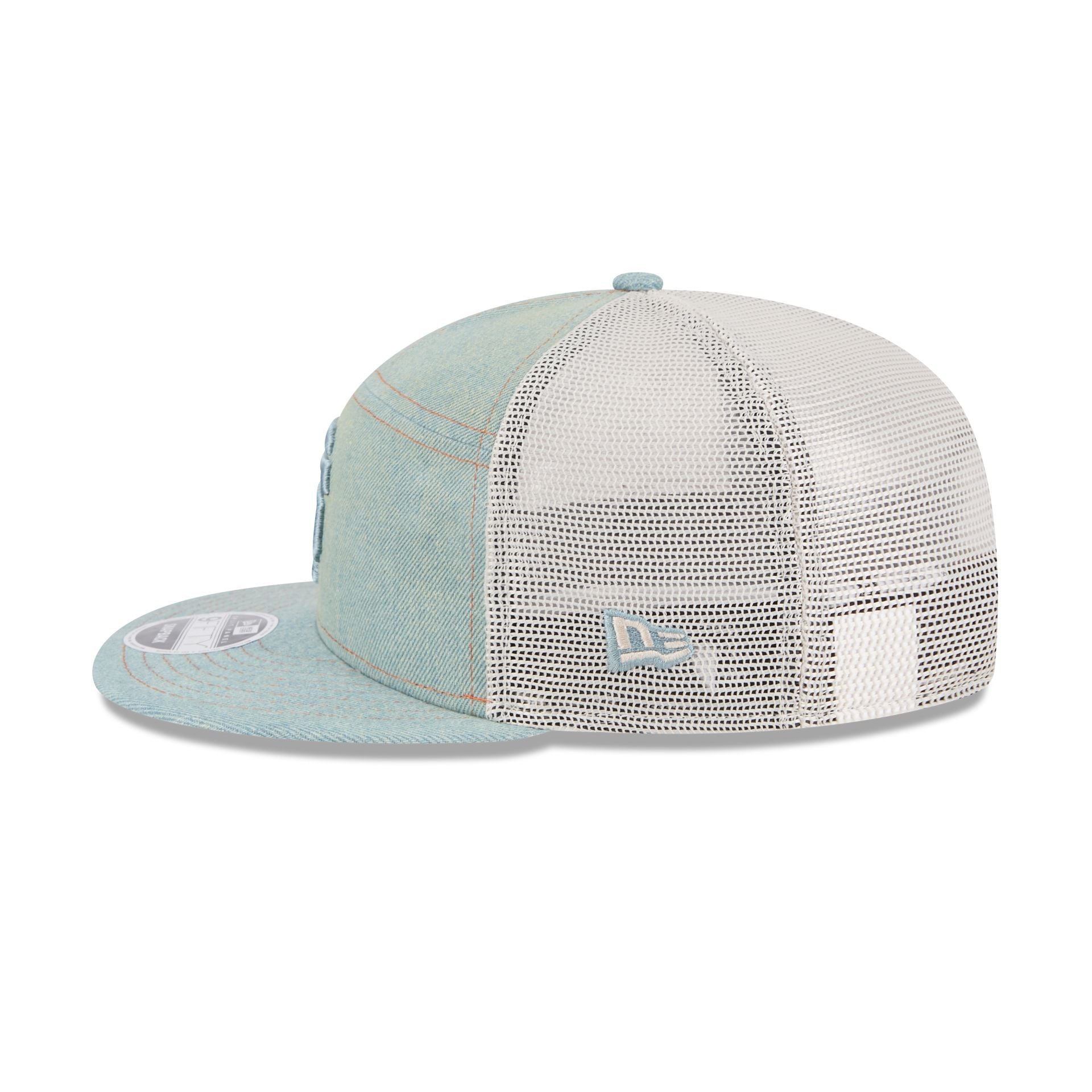 New Era Denim Split Panel 9FIFTY Trucker