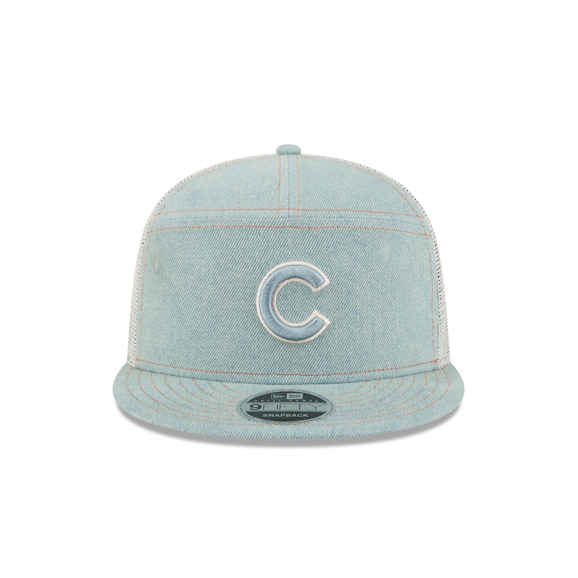 New Era Denim Split Panel 9FIFTY Trucker