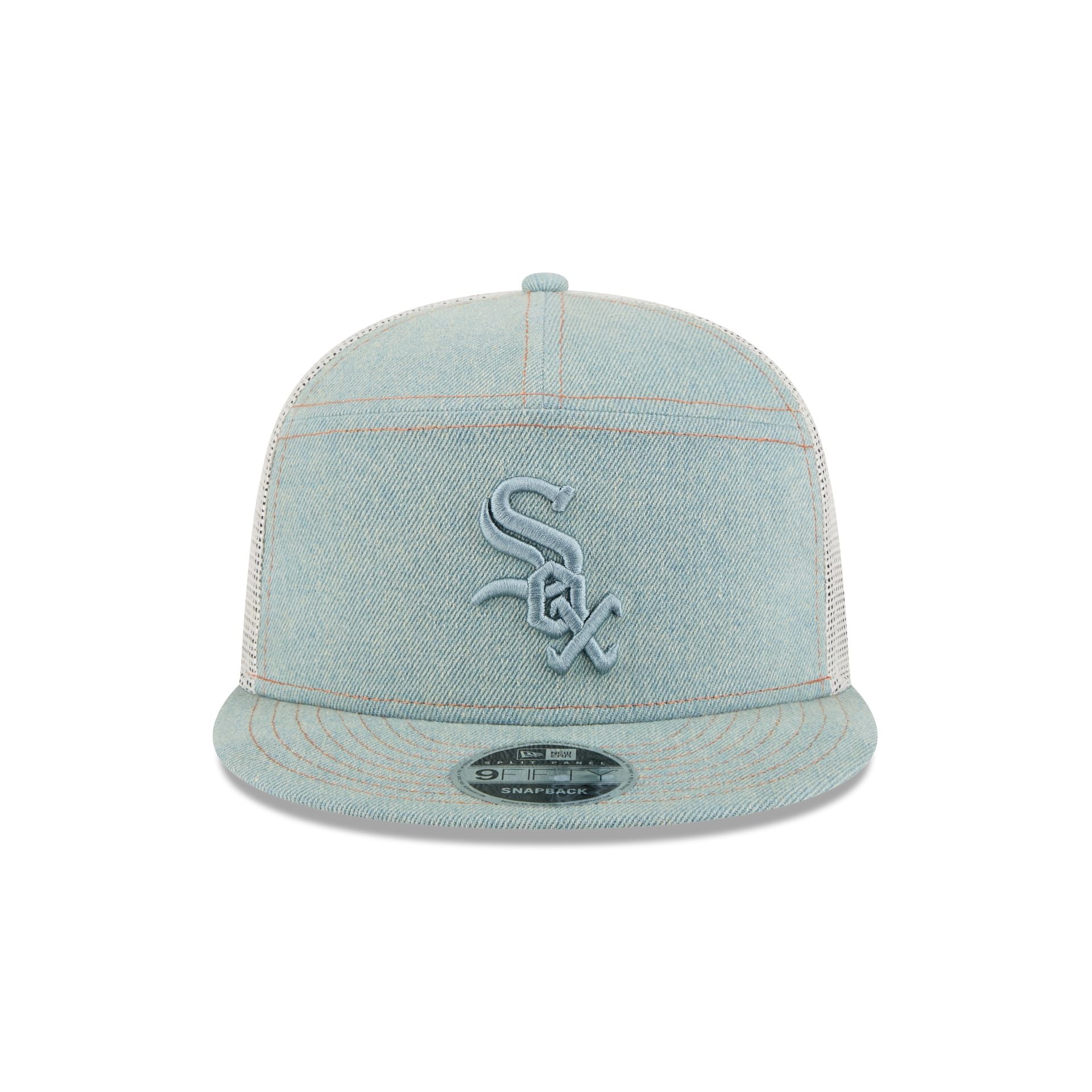 New Era Denim Split Panel 9FIFTY Trucker