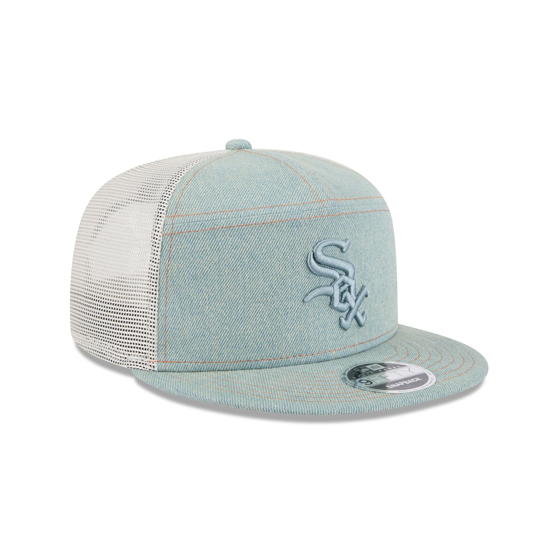 New Era Denim Split Panel 9FIFTY Trucker