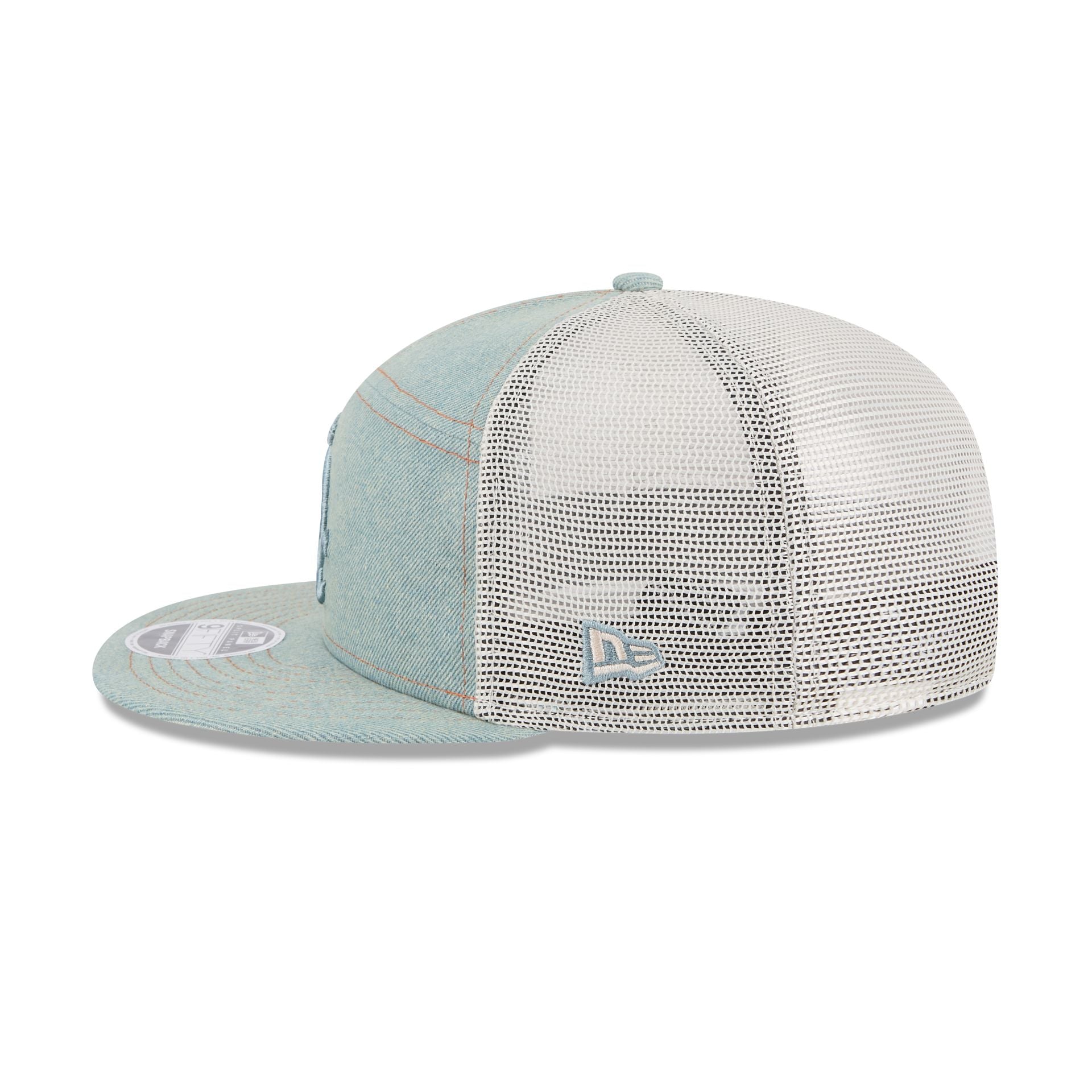 New Era Denim Split Panel 9FIFTY Trucker