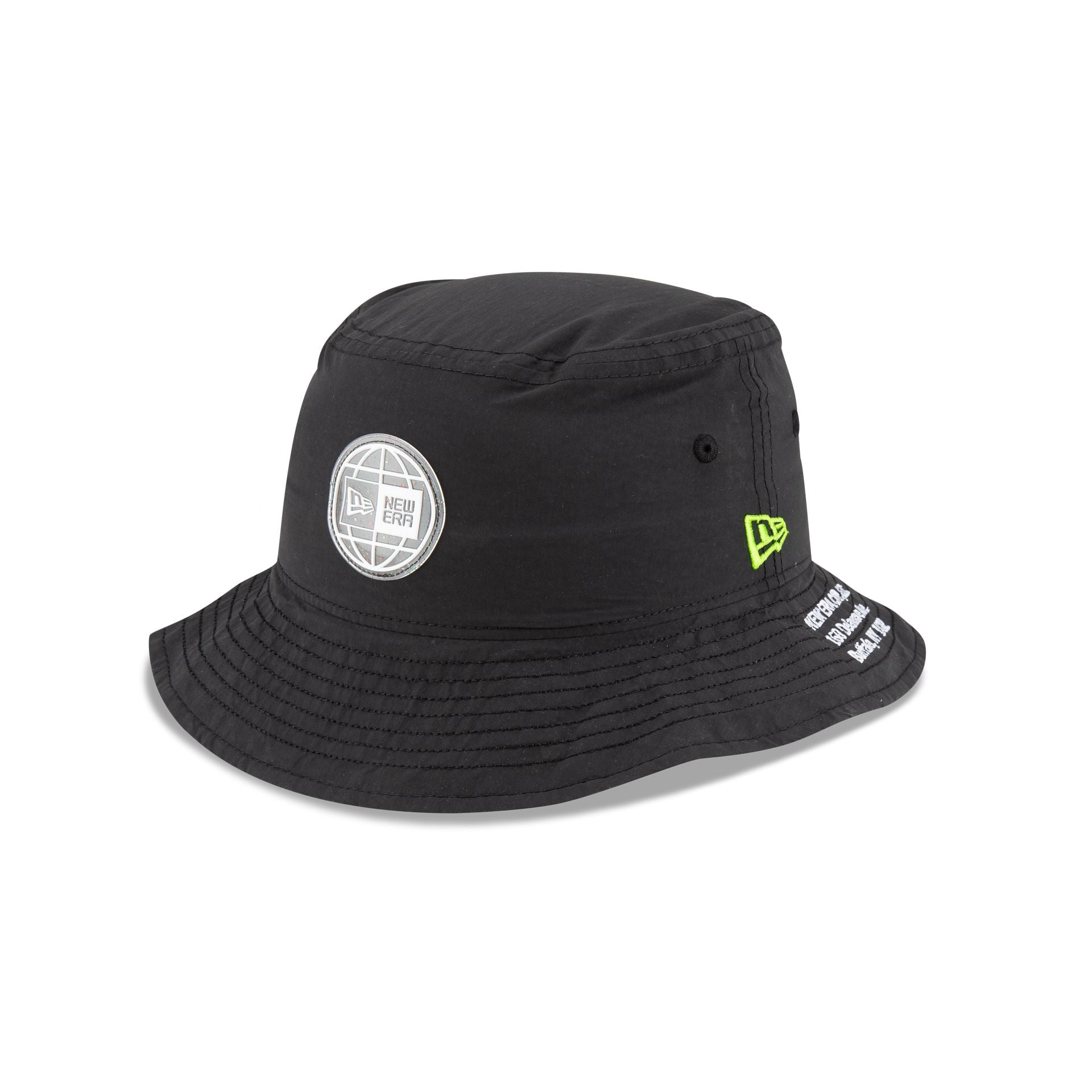 New Era Earth Day Black Bucket Hat