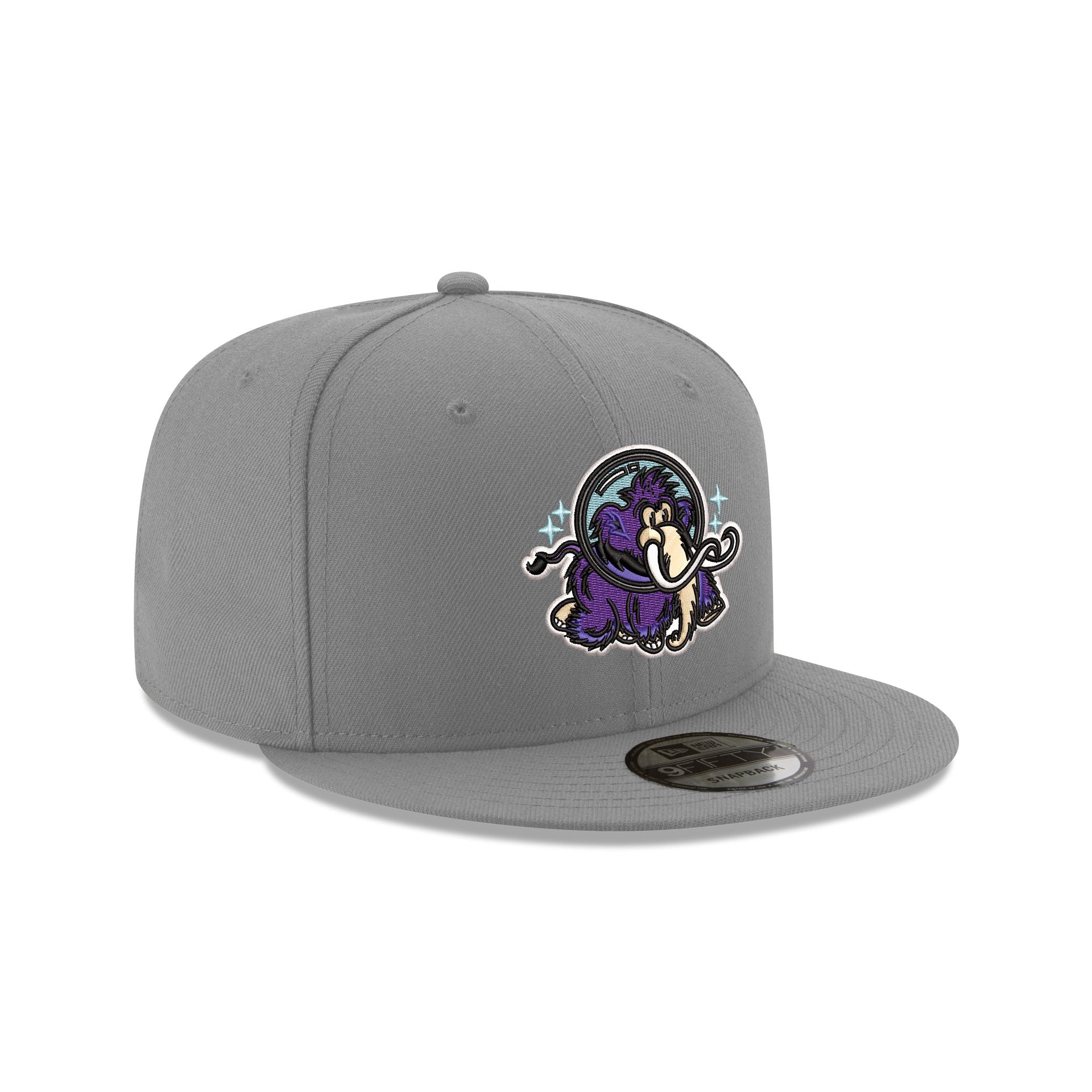 New Era Erie Moon Mammoths Gray 9FIFTY Snapback