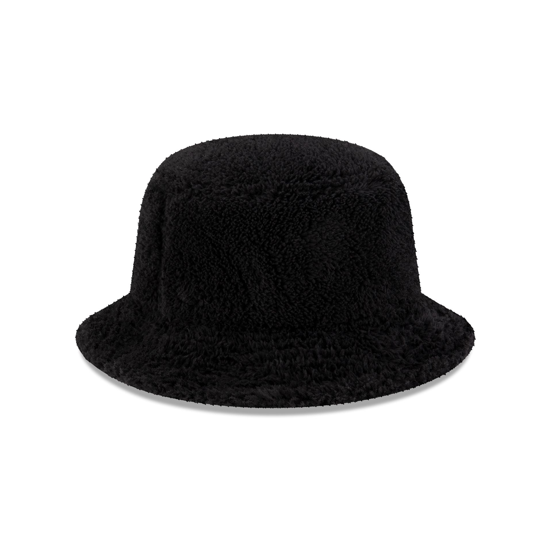New Era Fleece Black Bucket Hat