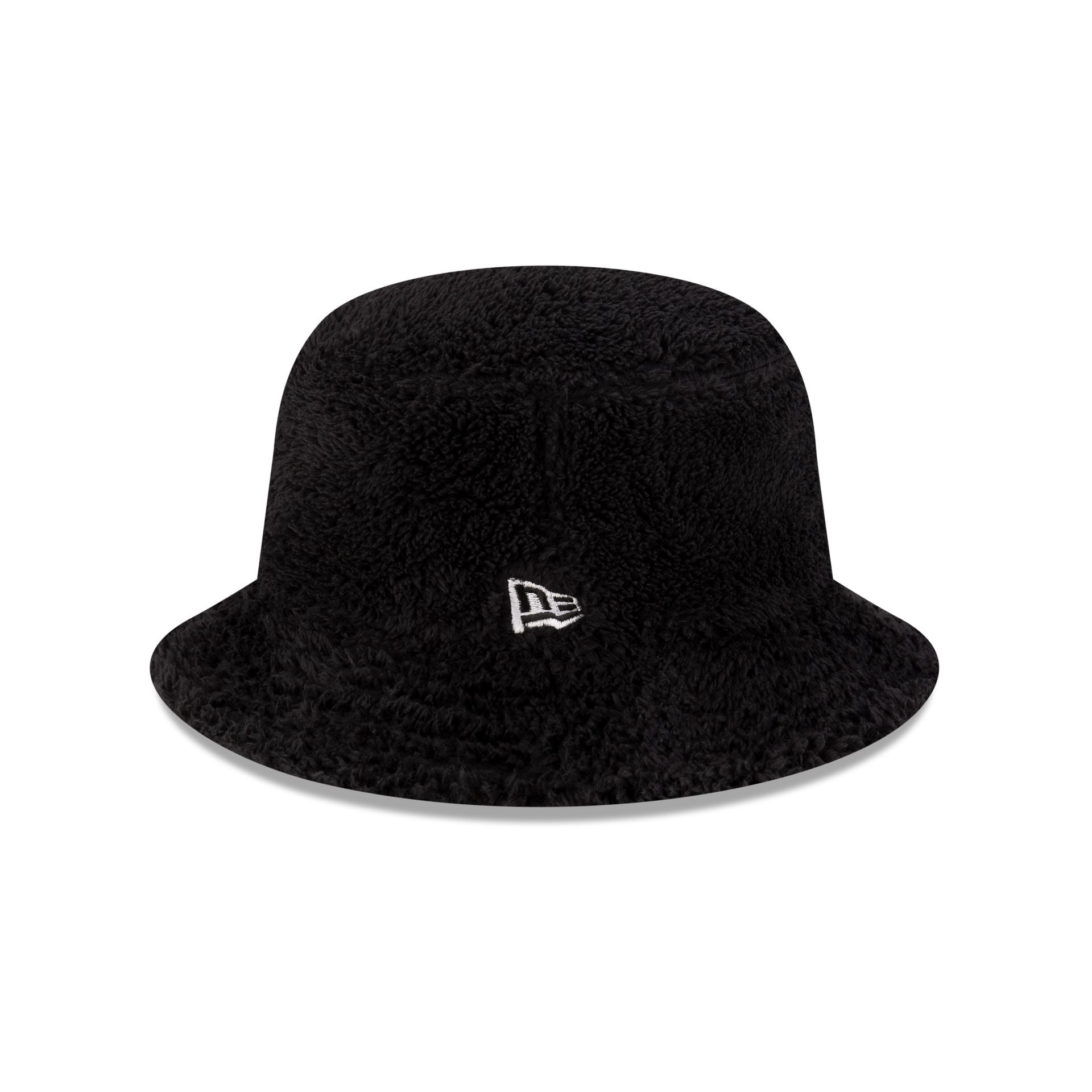 New Era Fleece Black Bucket Hat