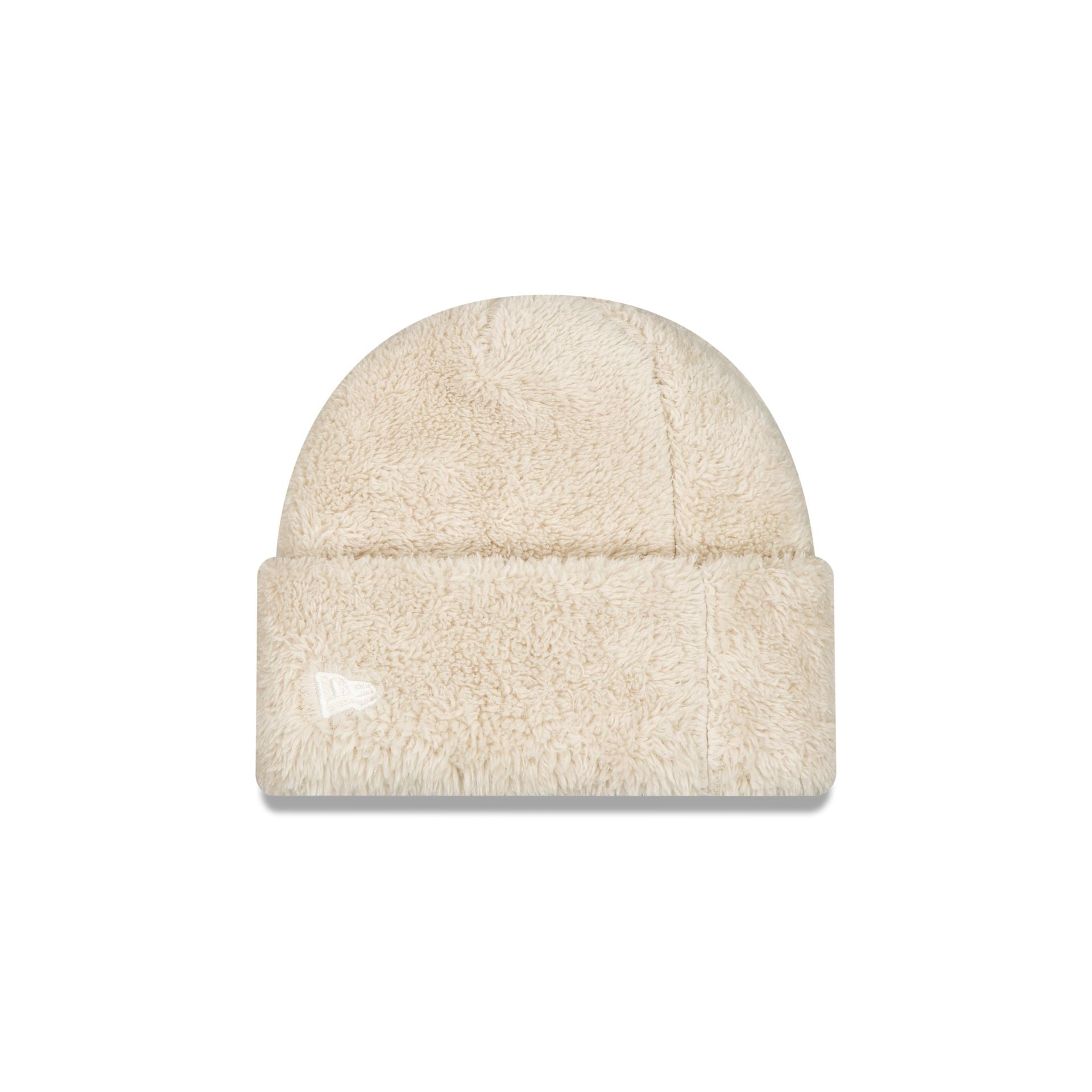 New Era Fleece Light Beige Cuff Knit