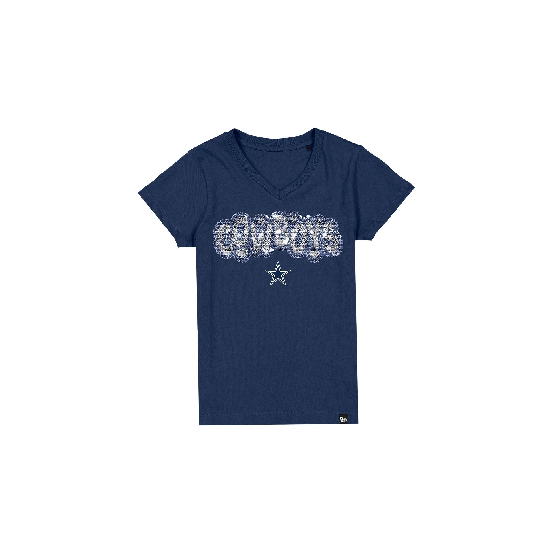 New Era Flip Sequin Girls T-Shirt