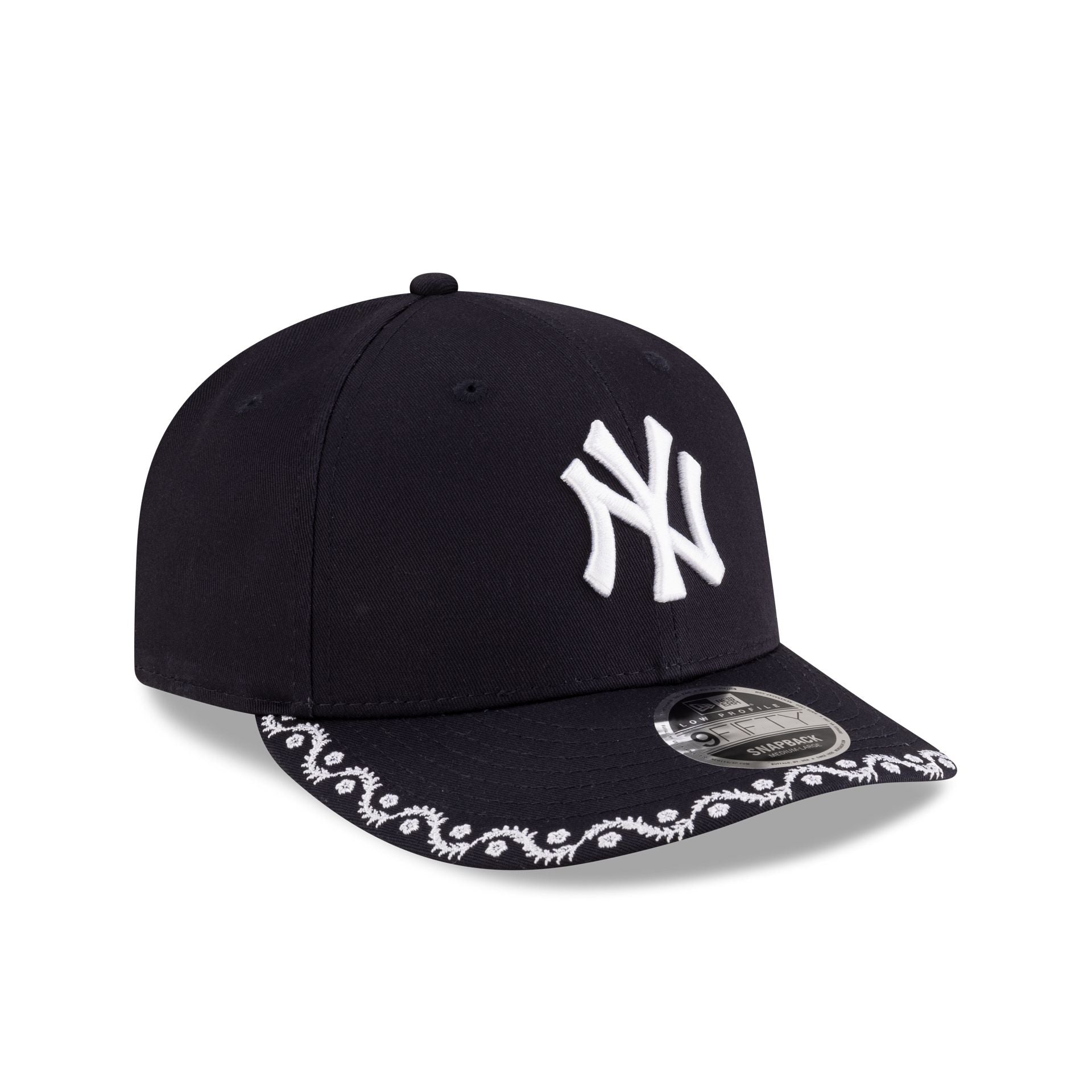 New Era Floral Navy Low Profile 9FIFTY Snapback