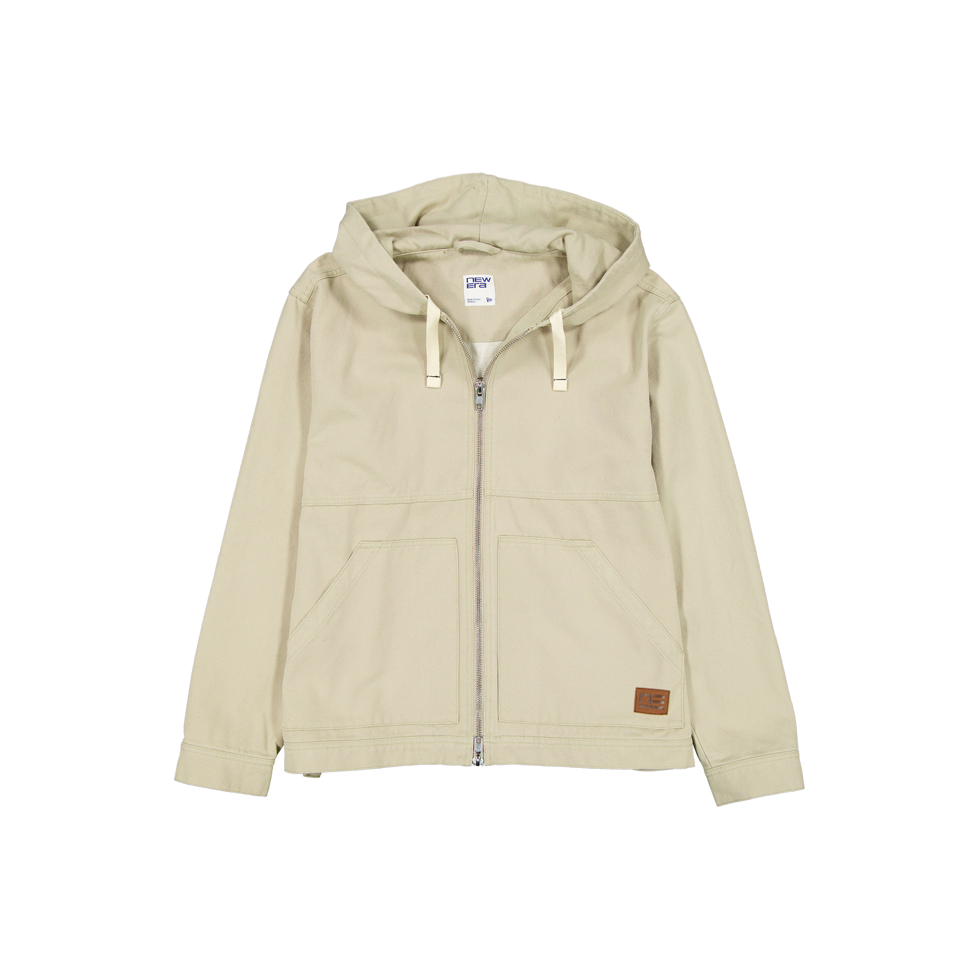 new era Forge Hooded Work Abbey Stone Jacket